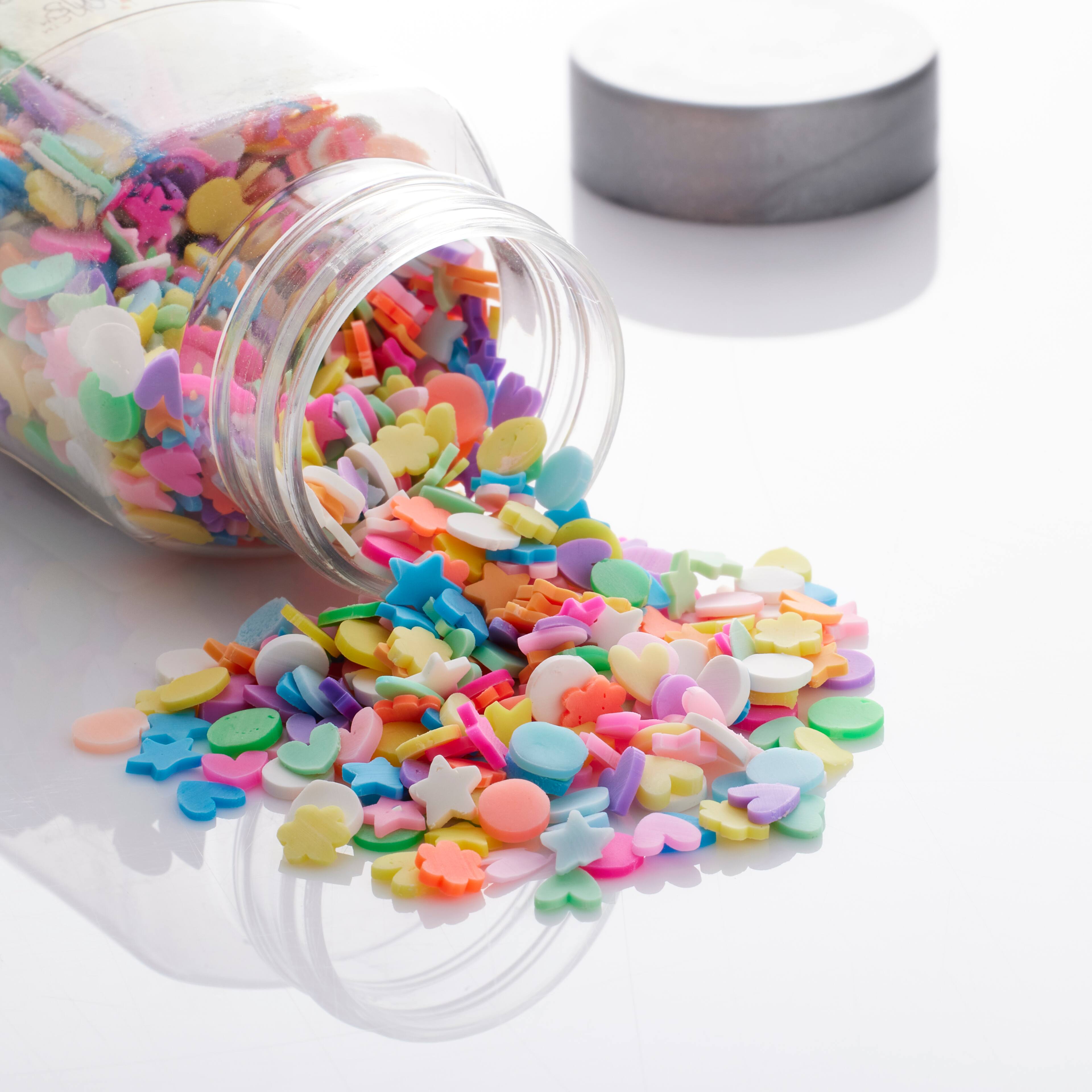12 Pack: Mixed Shapes Specialty Polyester Glitter by Recollections™