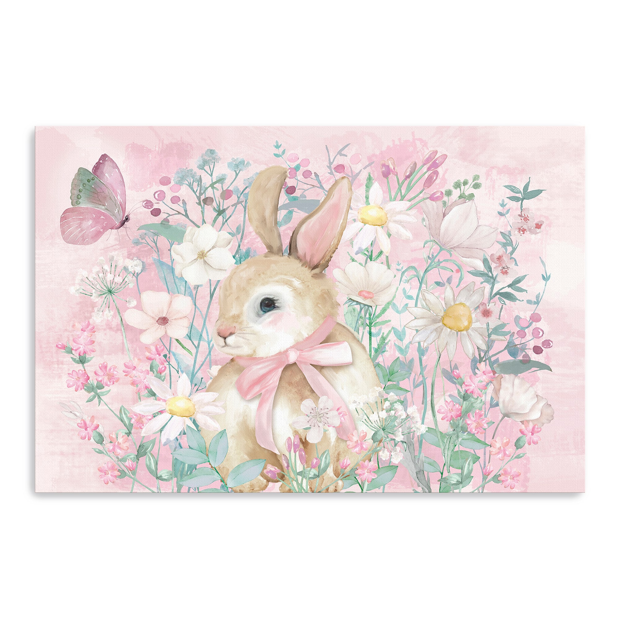 Lumaprints Spring Bunny III Canvas Giclée Art