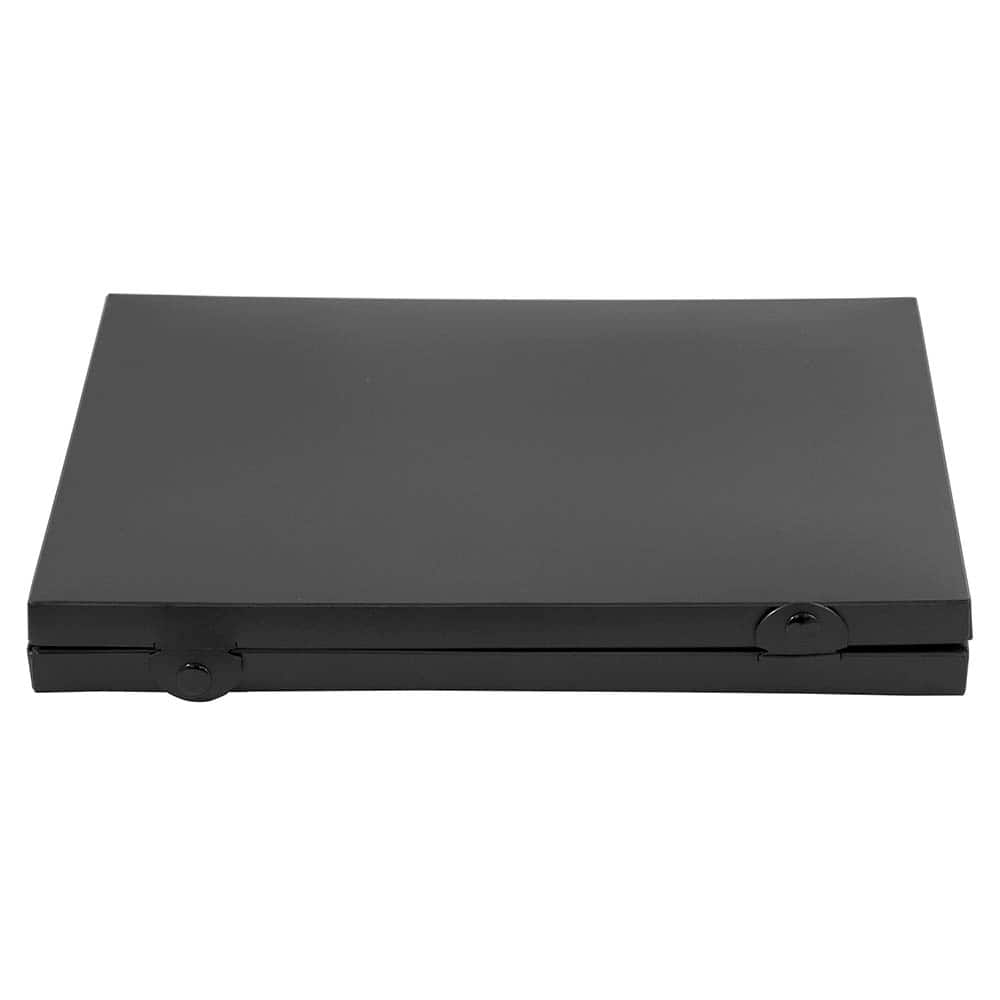 JAM Paper Black Two Pocket Snap Closure Portfolio 11" x 13"