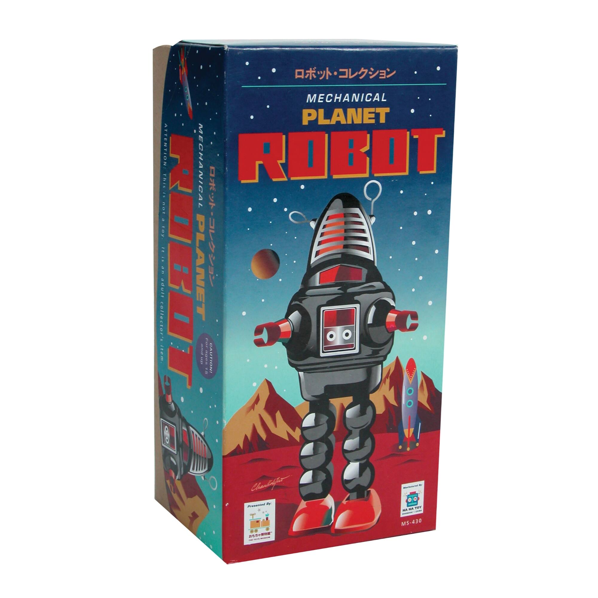 Schylling Chrome Planet Robot