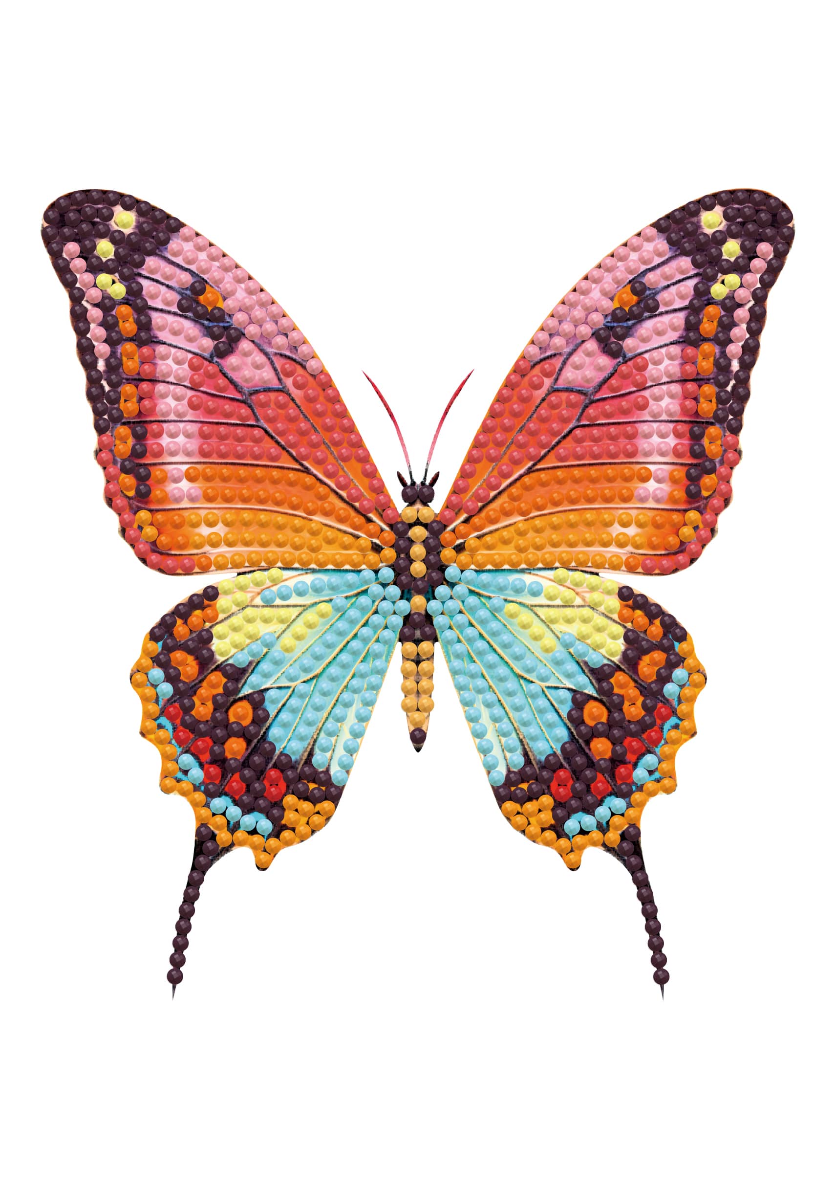 Diamond Dotz® Butterfly Iron-On 'n' Dot Kit