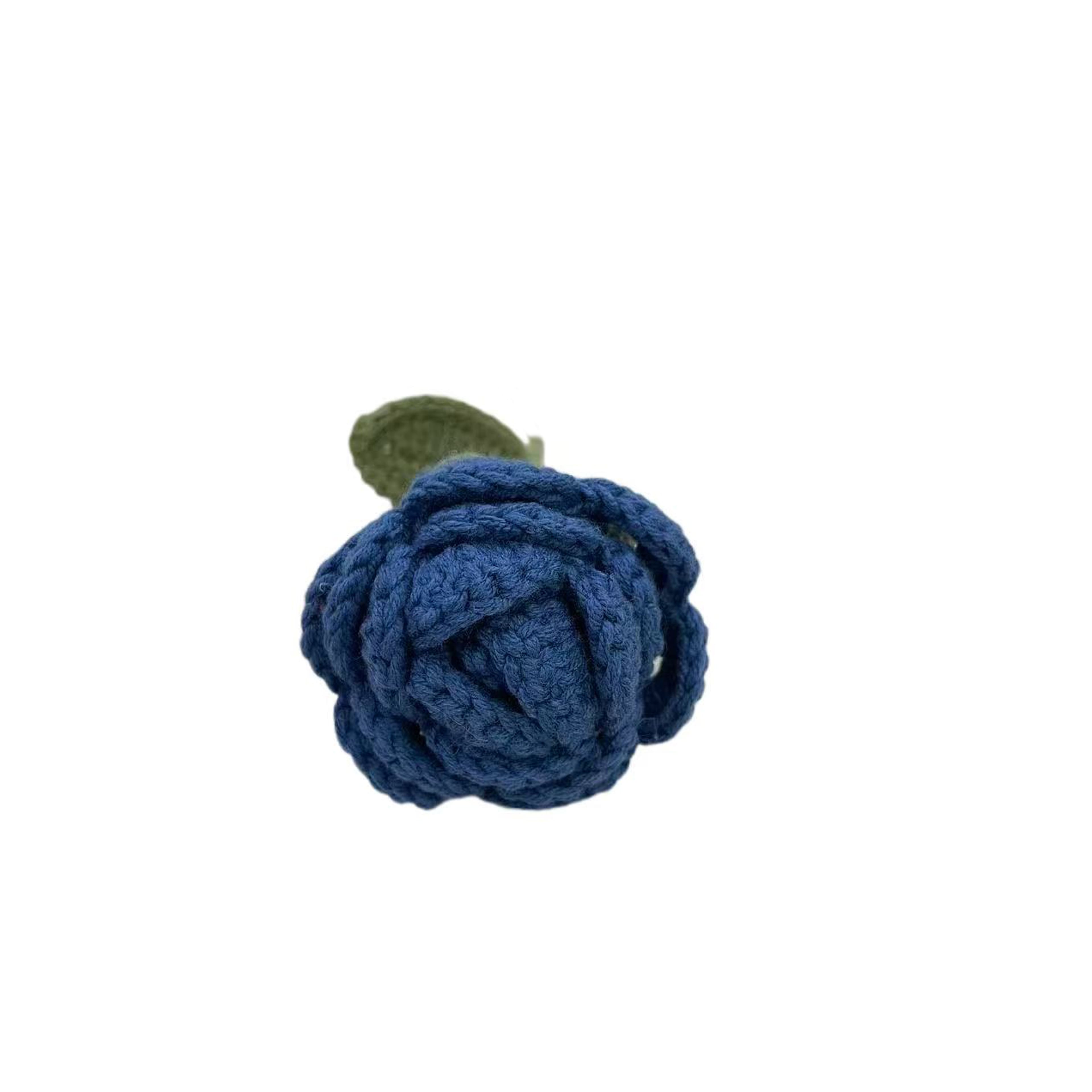 13" Crochet Blue Rose Pick by Ashland®