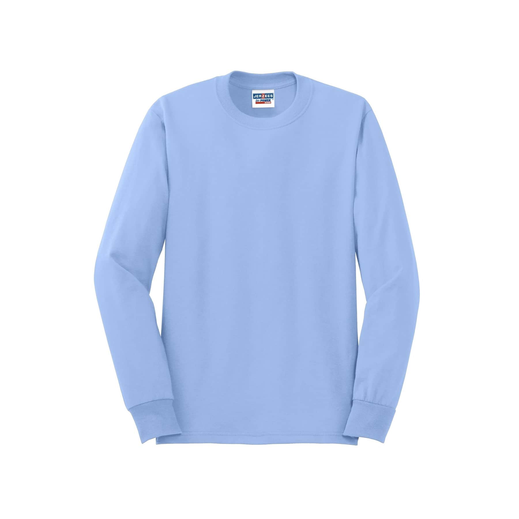 JERZEES® Dri-Power® 50/50 Cotton/Poly Long Sleeve T-Shirt