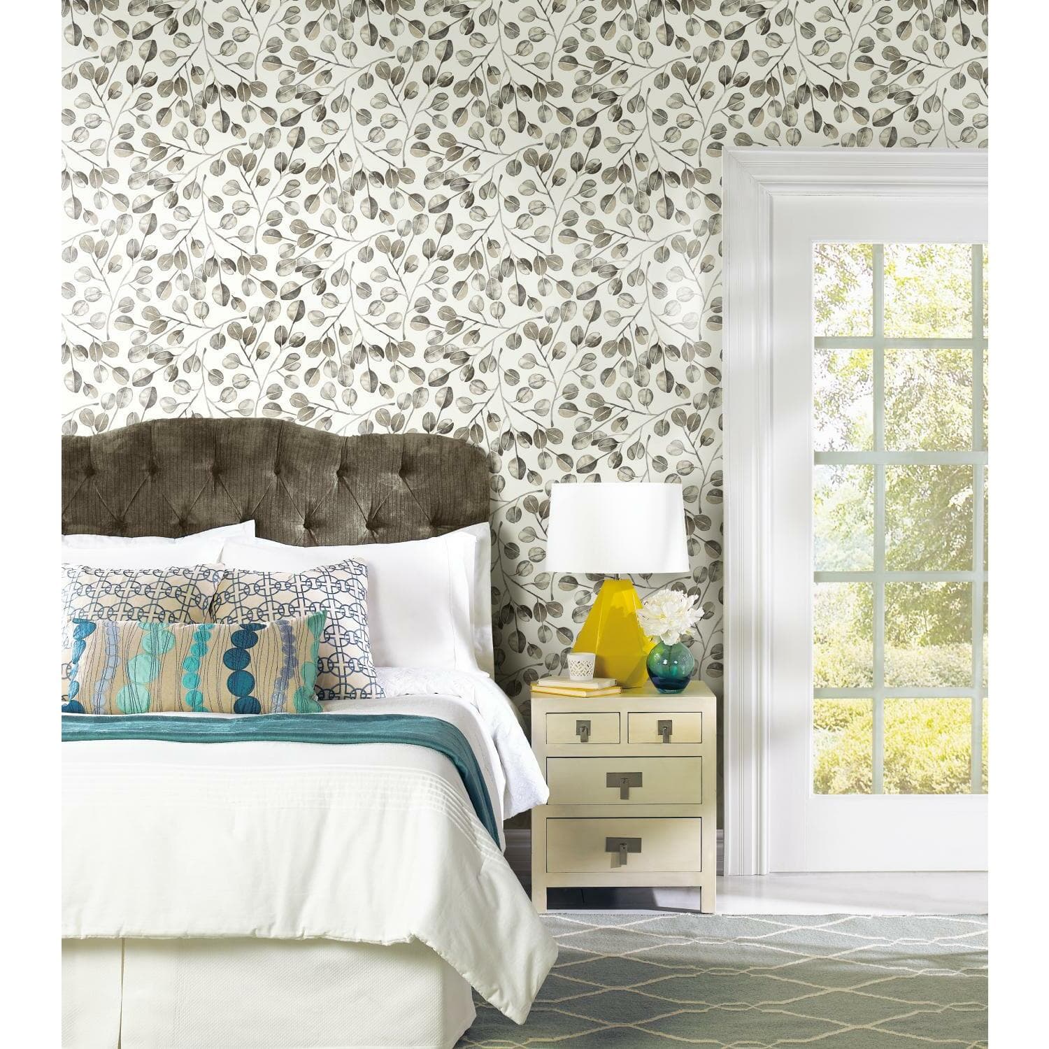 RoomMates Cat Coquillette Eucalyptus Peel & Stick Wallpaper