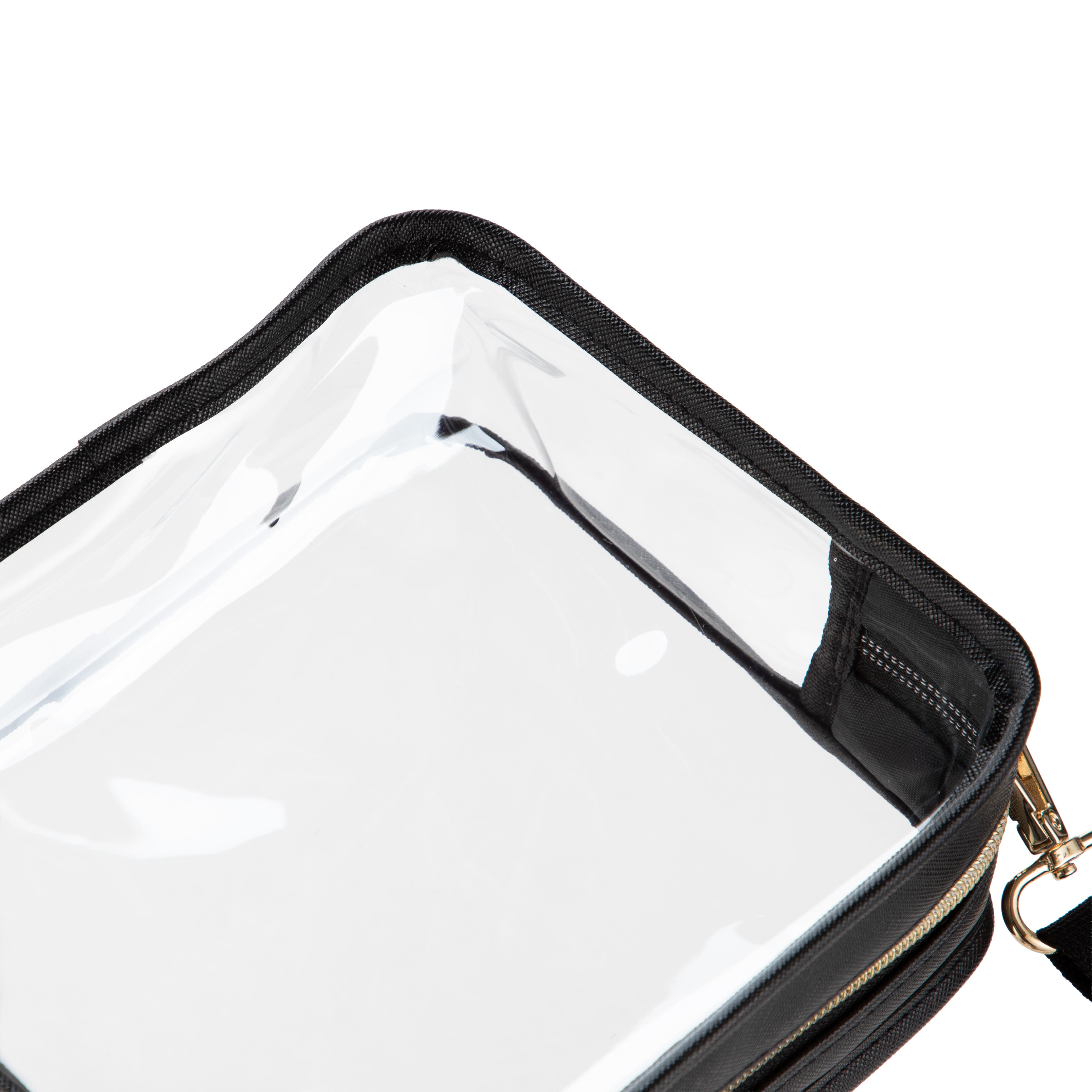 7" x 6" Clear Vinyl Cross Body Bag by Make Market