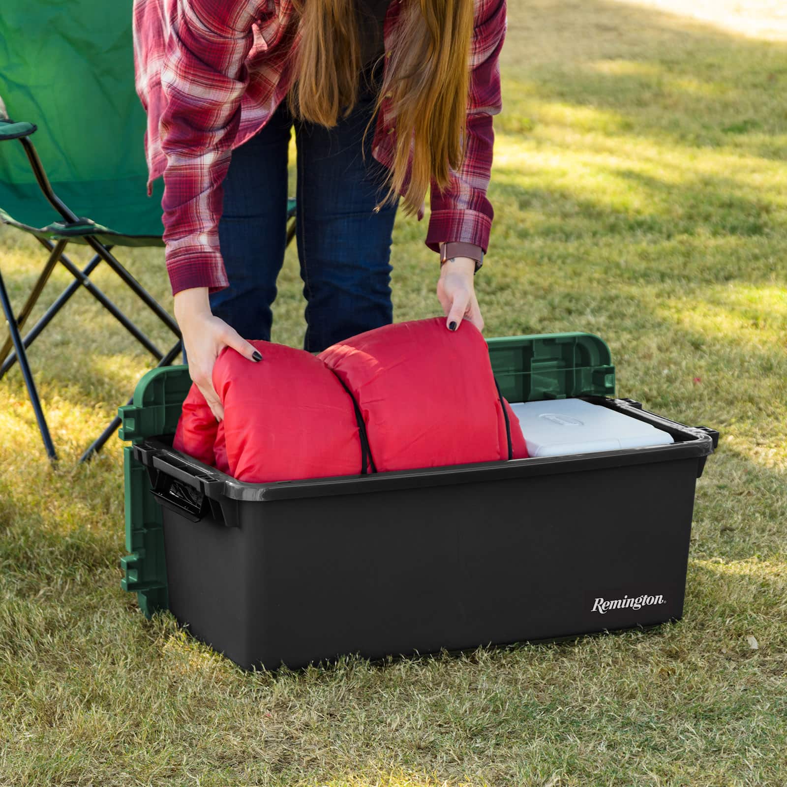 Iris® Remington 60 Qt. Black, Heavy Duty Trailbox, 2 Ct