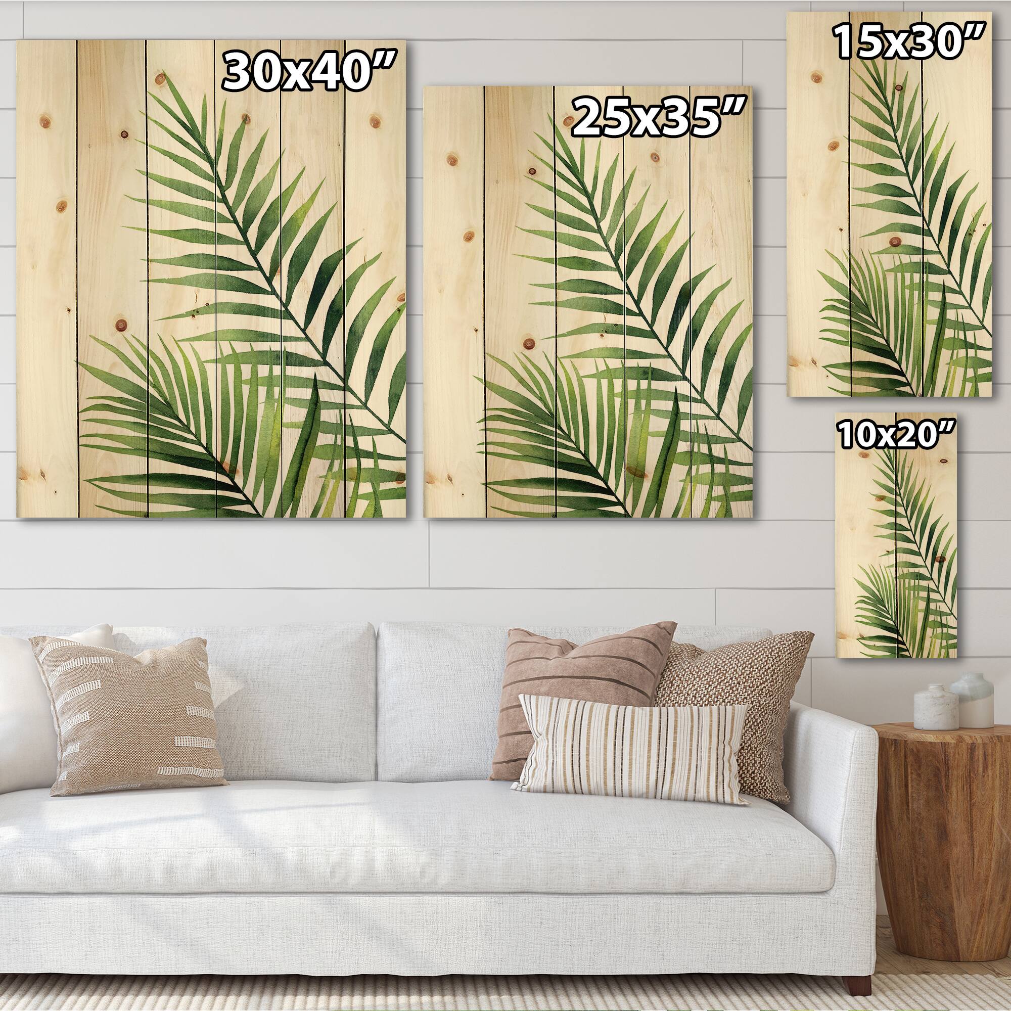 Designart - Fern Leaves Detail III