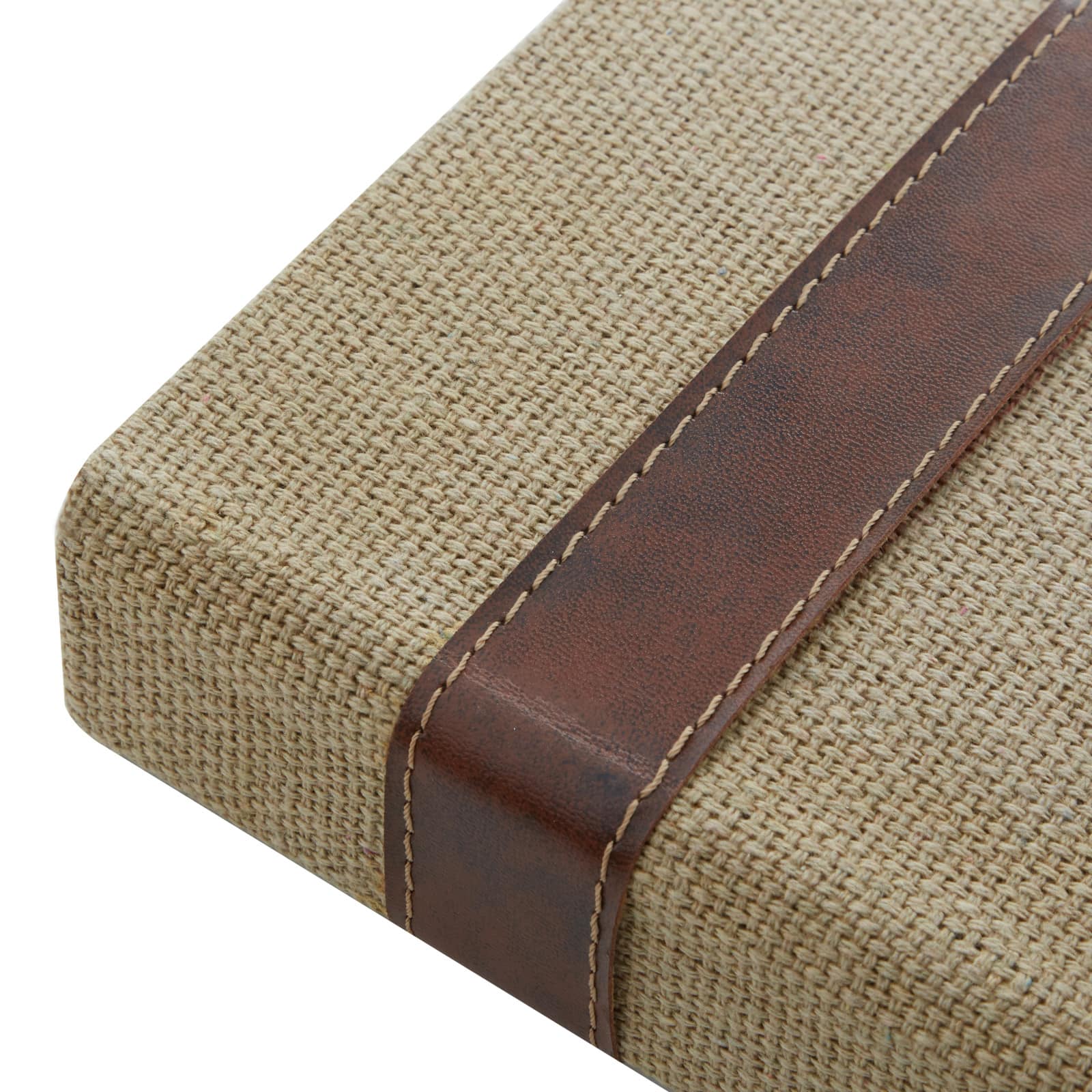 Beige & Brown Traditional Rectangular Wooden Book Set