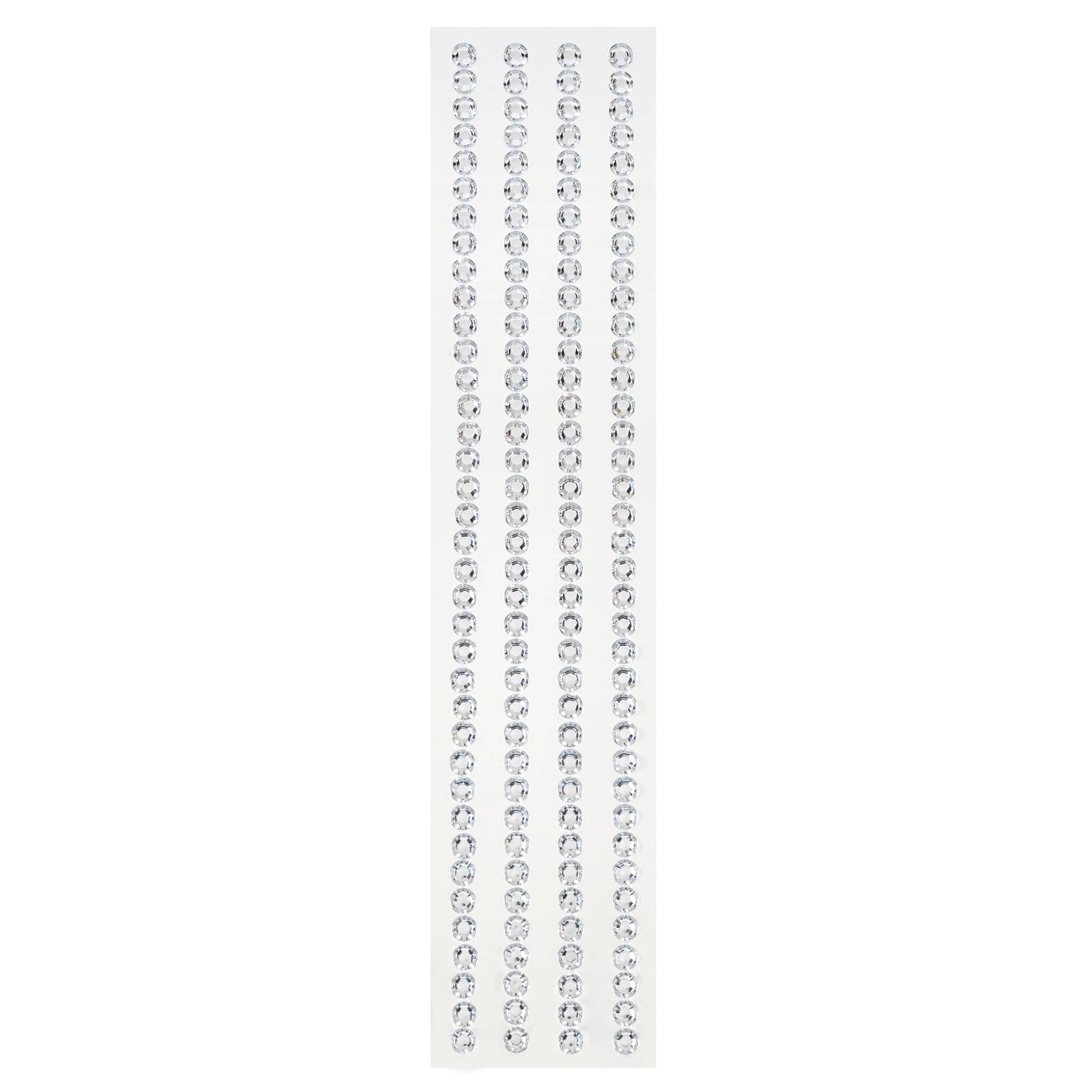 12 Packs: 4 ct. (48 total) 8mm Clear Rhinestone Borders by Recollections™