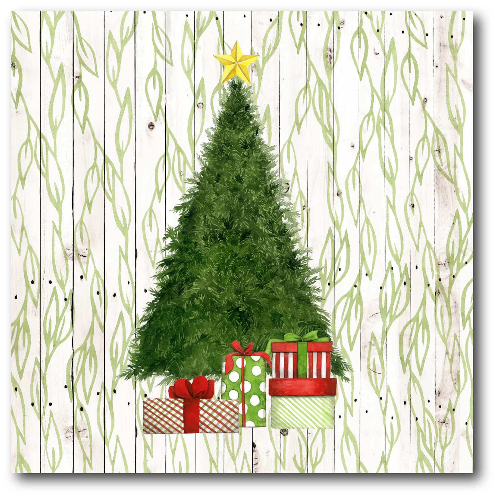 Courtside Market® Christmas Tree Gallery-Wrapped Canvas Wall Art