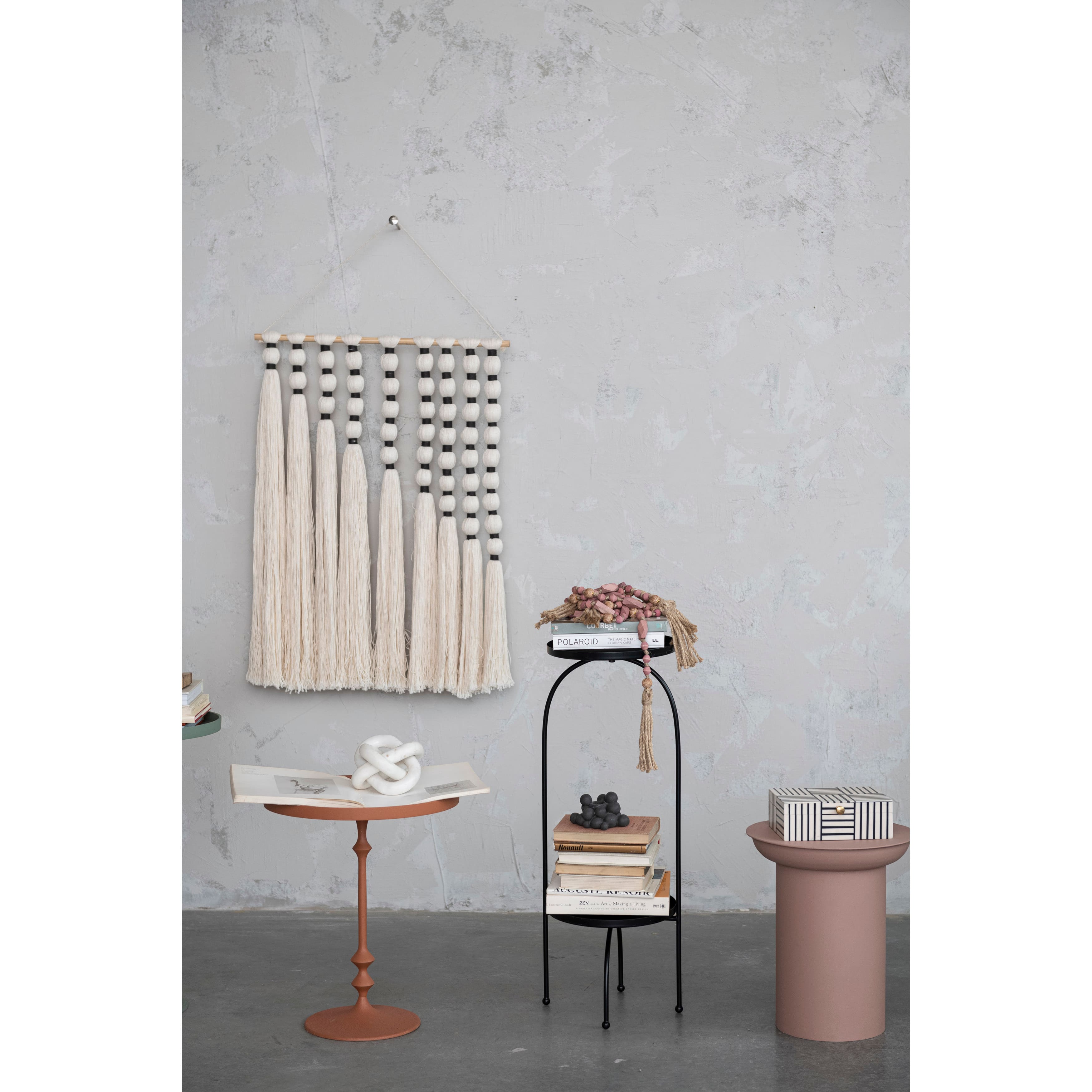 Hello Honey® 28" Black Modern Metal Plant Stand