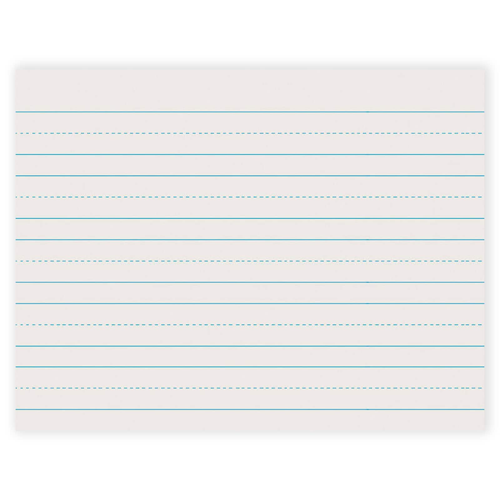 Pacon® Skip-A-Line 1" Ruled White Newsprint Paper, 5 Pack Bundle