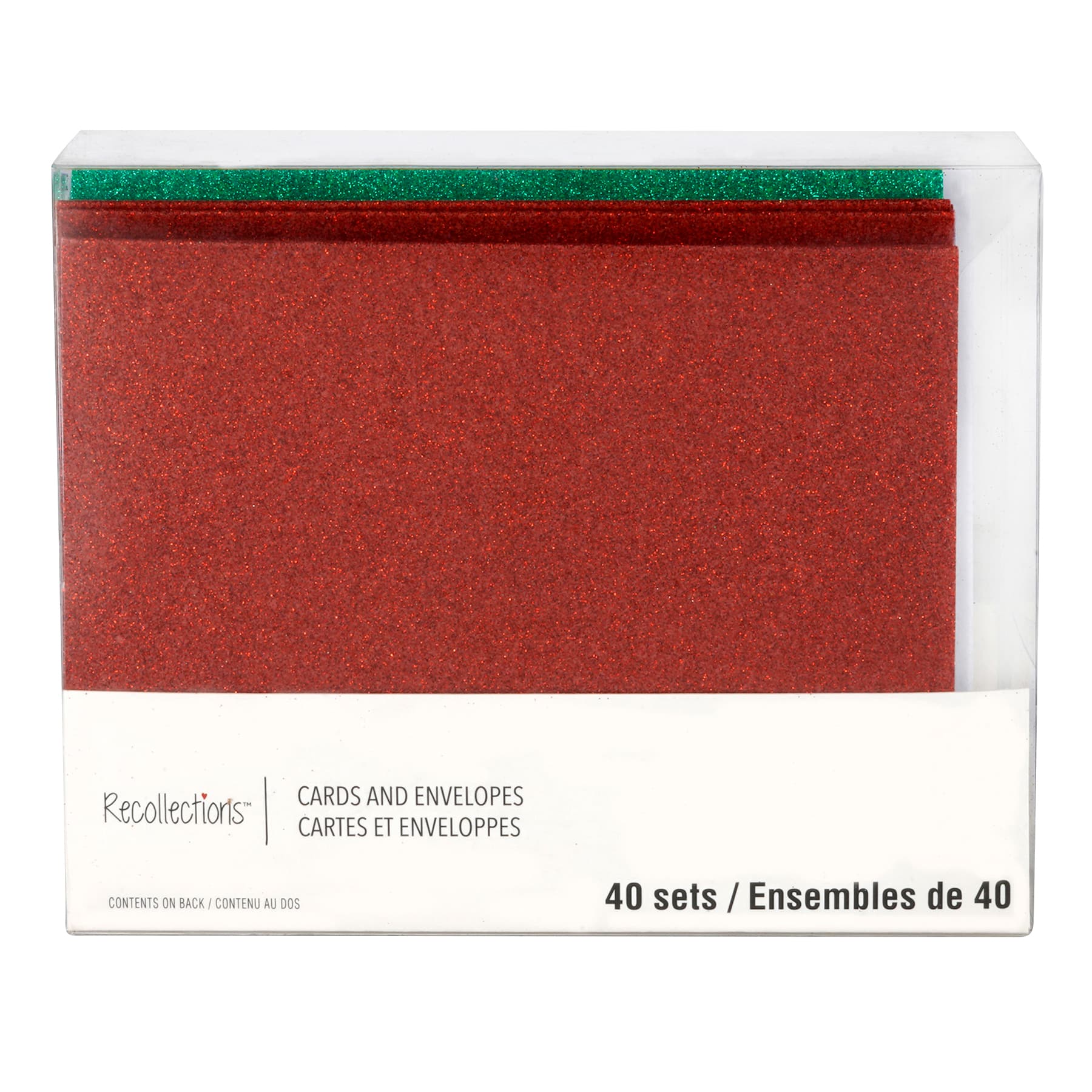 Glitter Rainbow Cards & Envelopes by Recollections