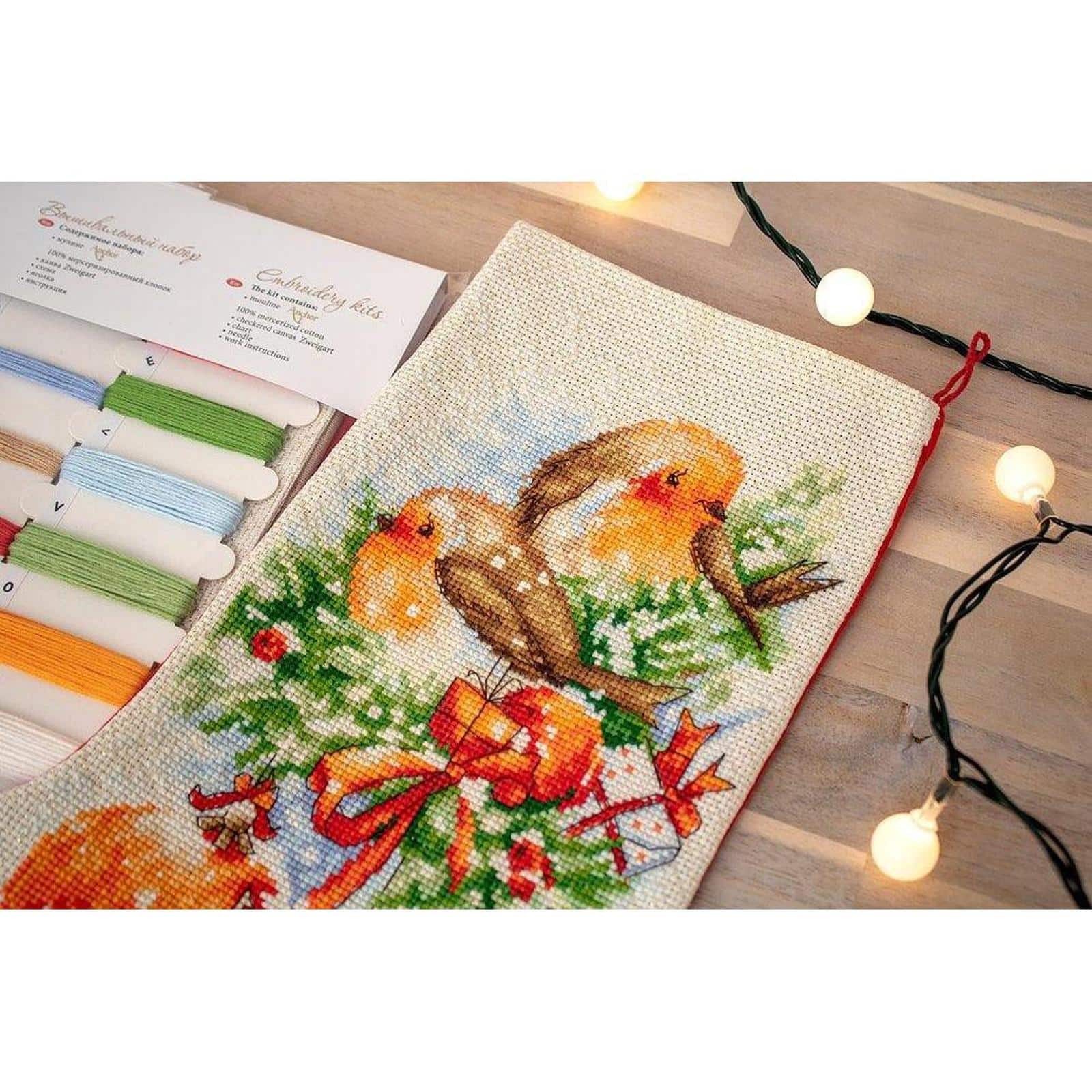 Luca-s Birds Counted Cross Stitch Kit