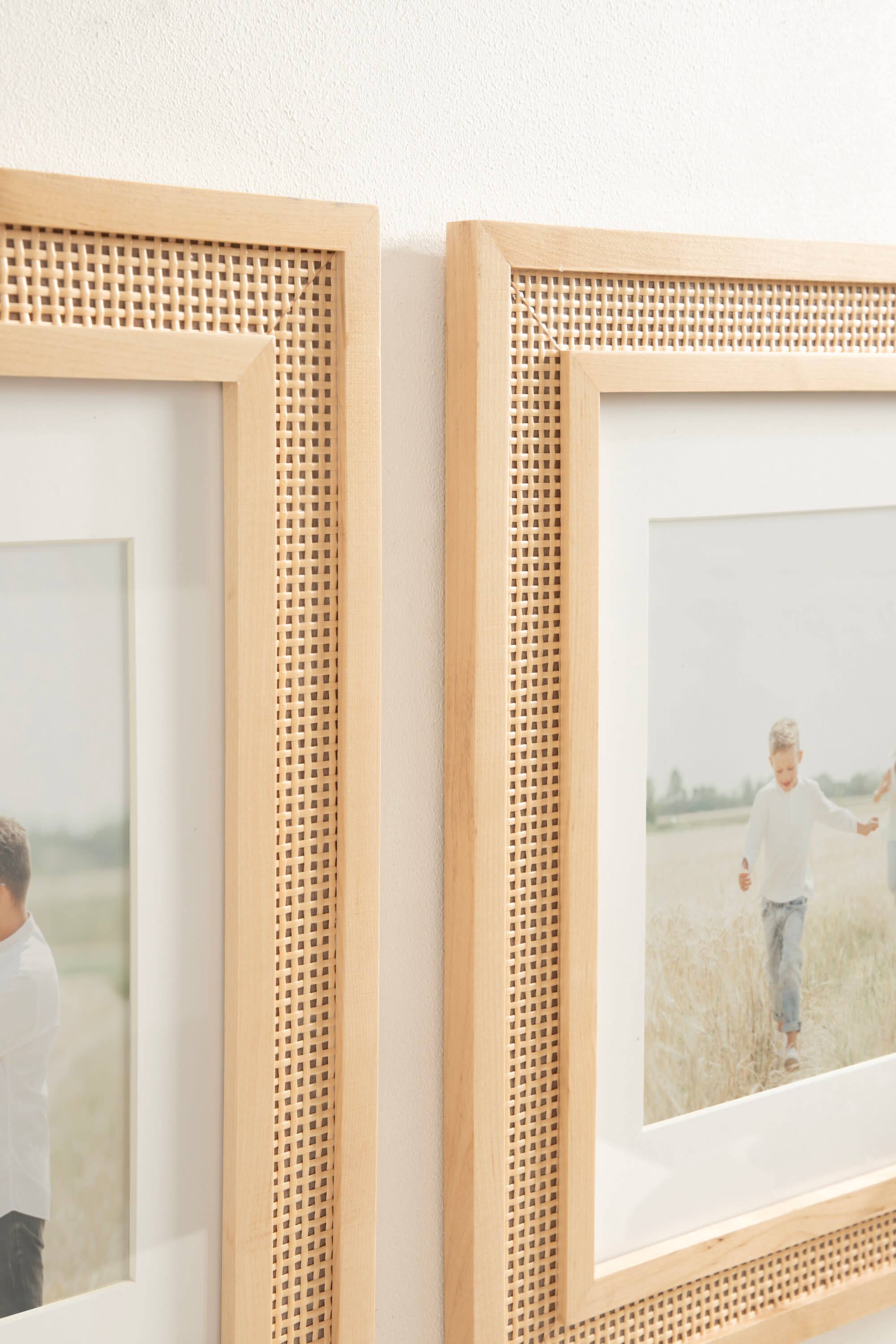 Kate and Laurel Corah Picture Frames with Mat, 2ct.