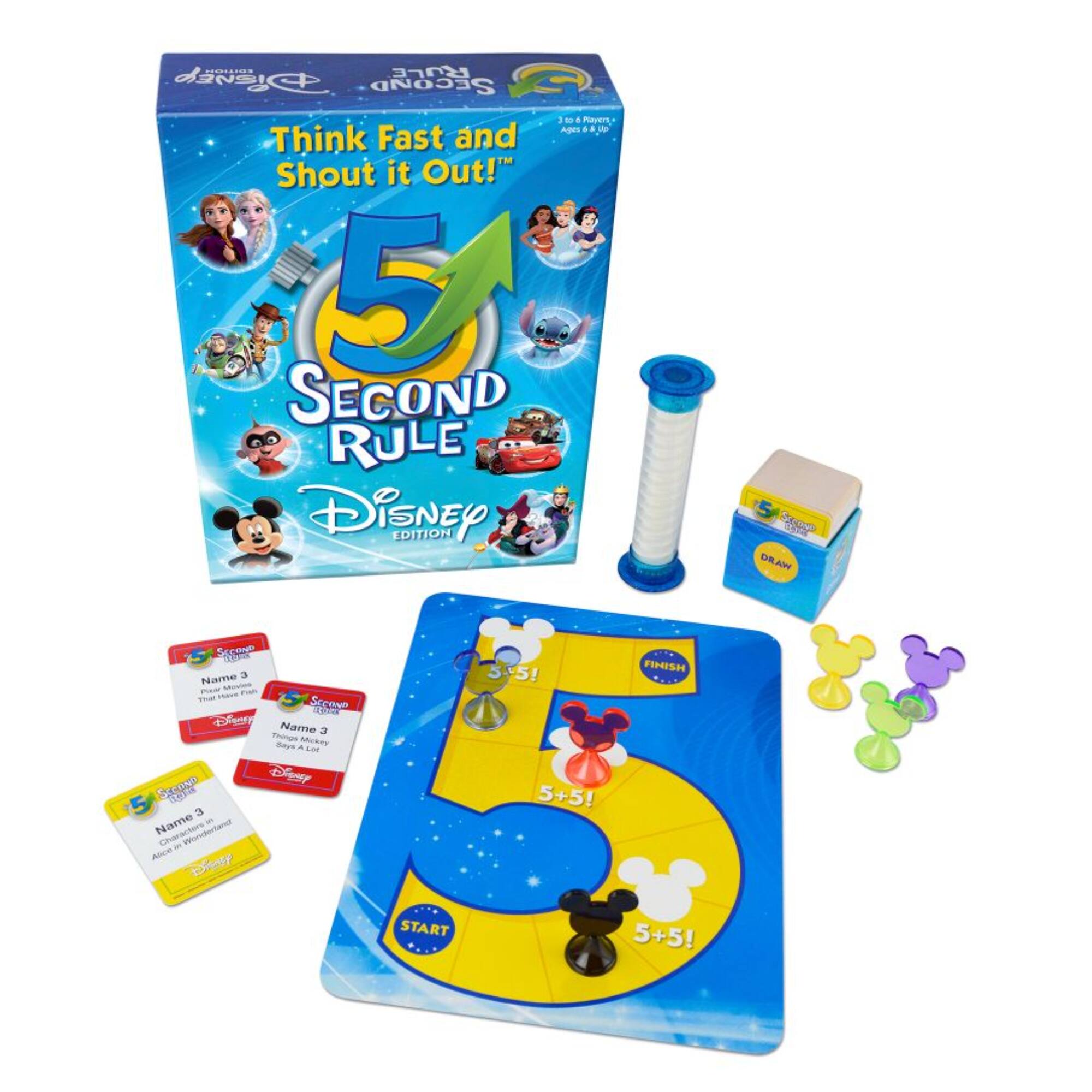 5 Second Rule Disney Edition Game