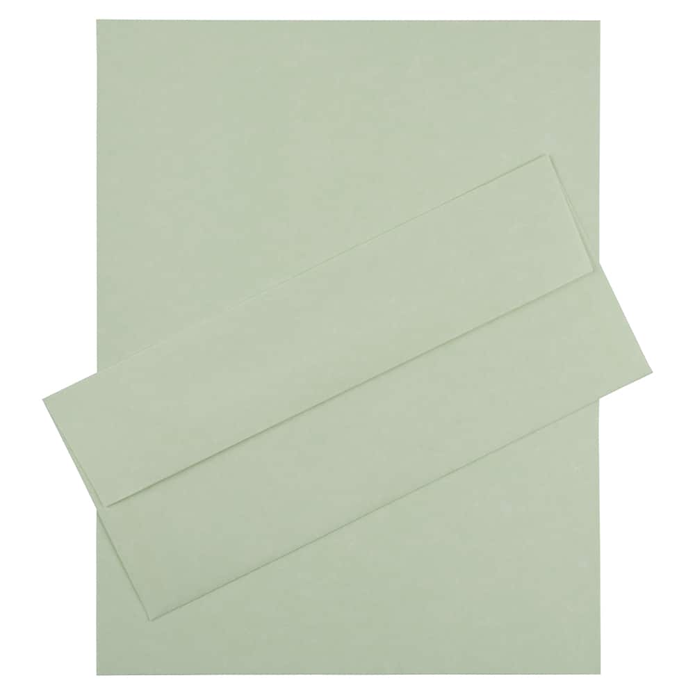 JAM Paper 8.5" x 11" Letter Paper & Envelopes #10 Business Stationery Set, 100ct.