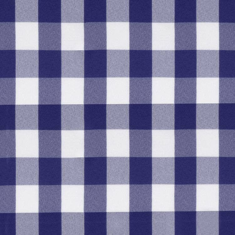 Royal Blue Picnic Check Poplin