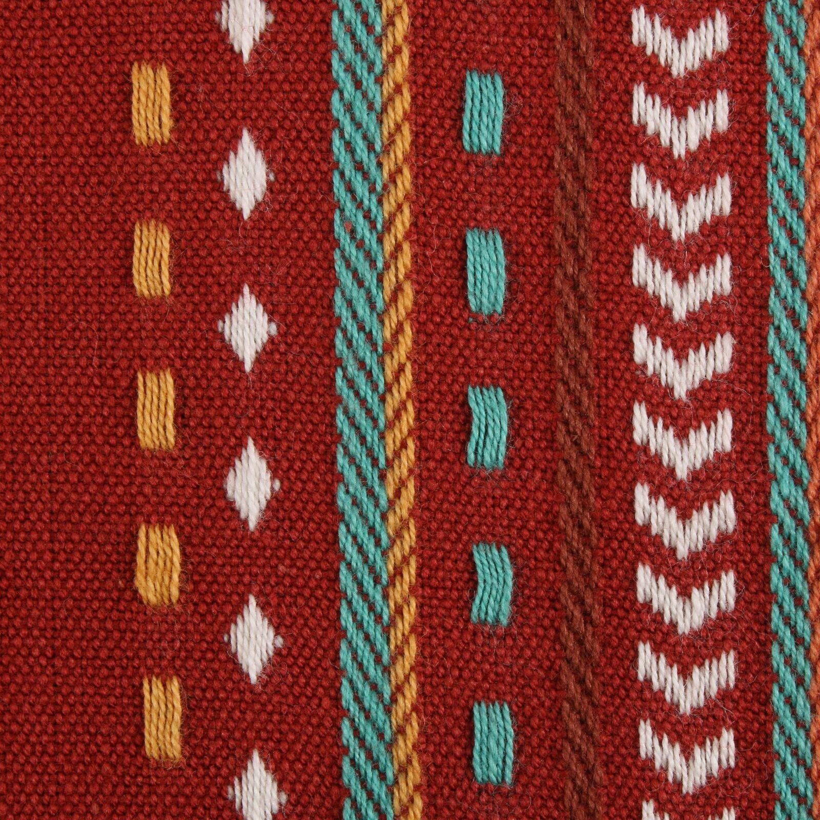 DII® Red Chipotle Stripe Fringed Cloth Dinner Napkins, 6ct.