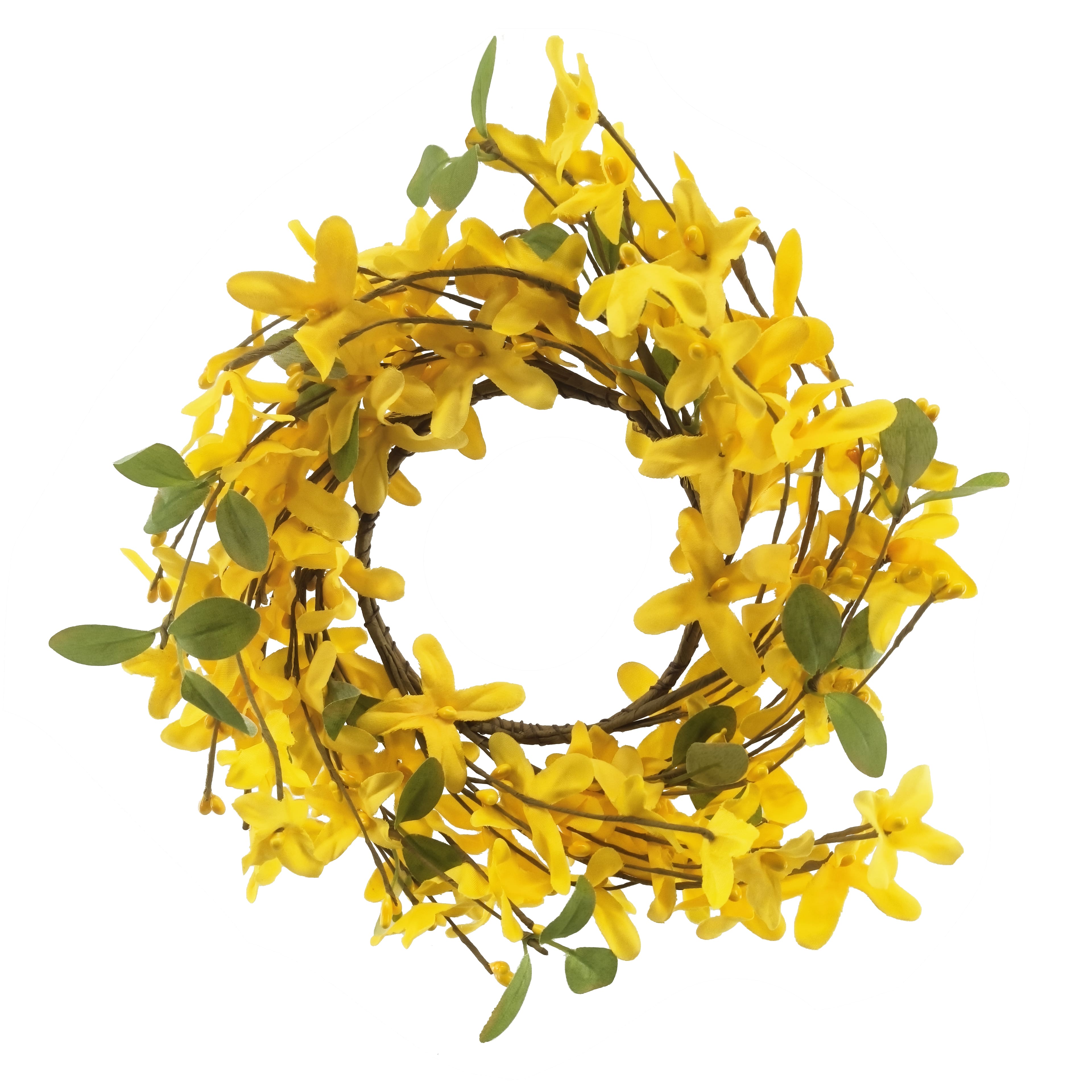 Mini Yellow Forsythia Wreath by Ashland®