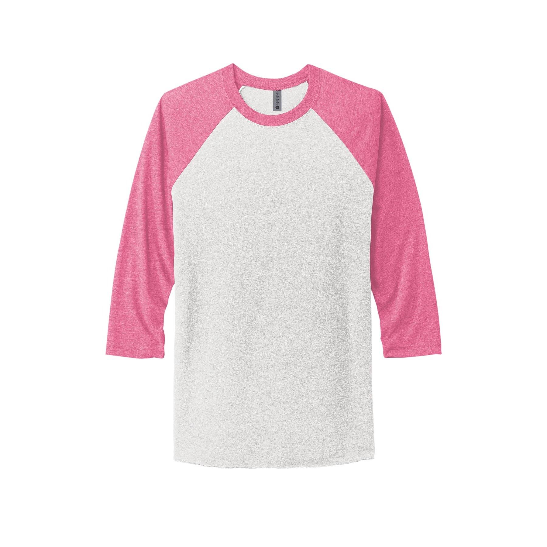Next Level Unisex Tri-Blend 3/4-Sleeve Raglan T-Shirt