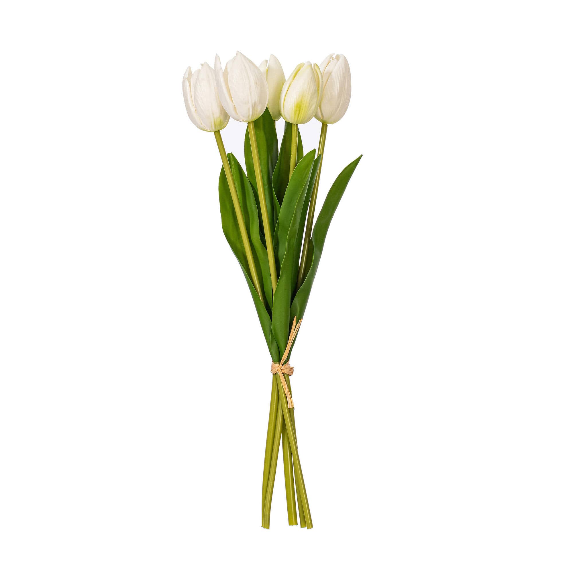 Vickerman 16" Real Touch Artificial Tulip Bundles, 2ct. in White | Michaels®