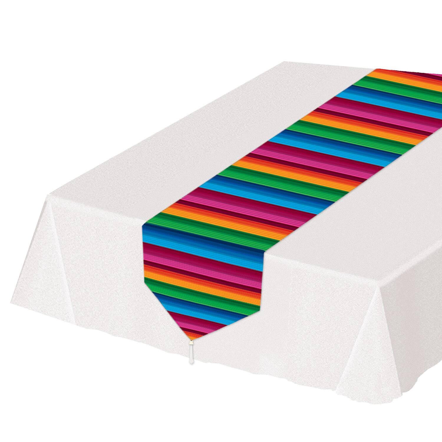 Beistle 6ft. Printed Paper Fiesta Table Runners, 2ct.