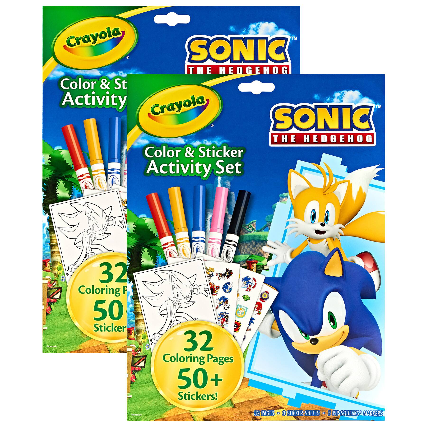 Crayola® Sonic the Hedgehog™ Coloring Books, 2 ct.
