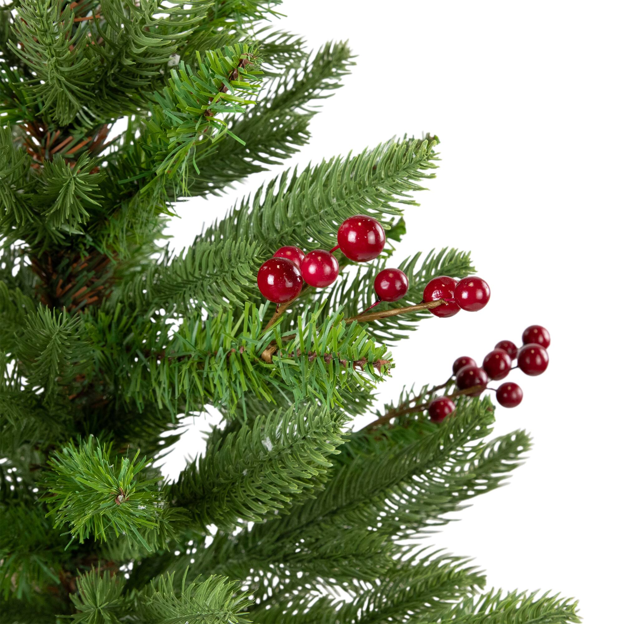 24" Unlit Real Touch™ Sarasota Pine Mini Artificial Christmas Tree in Burlap Base
