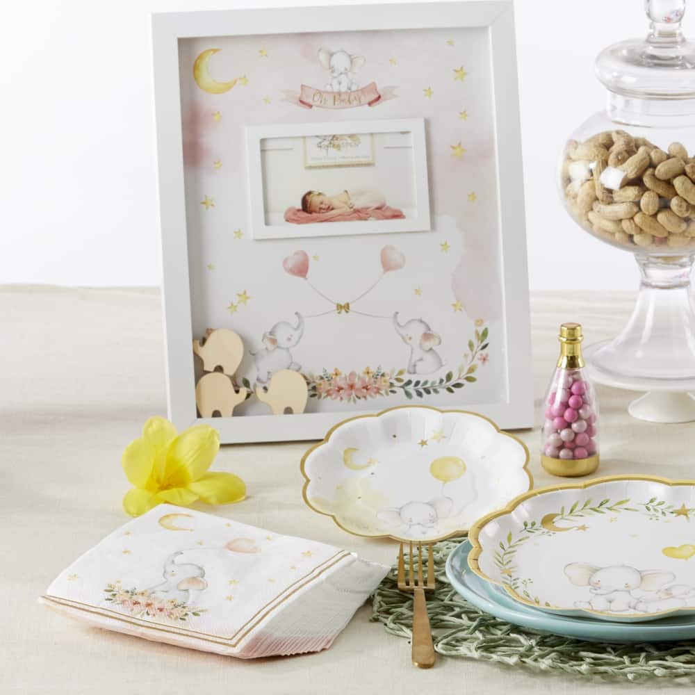Kate Aspen® Pink Elephant Baby Shower Napkins, 30ct.