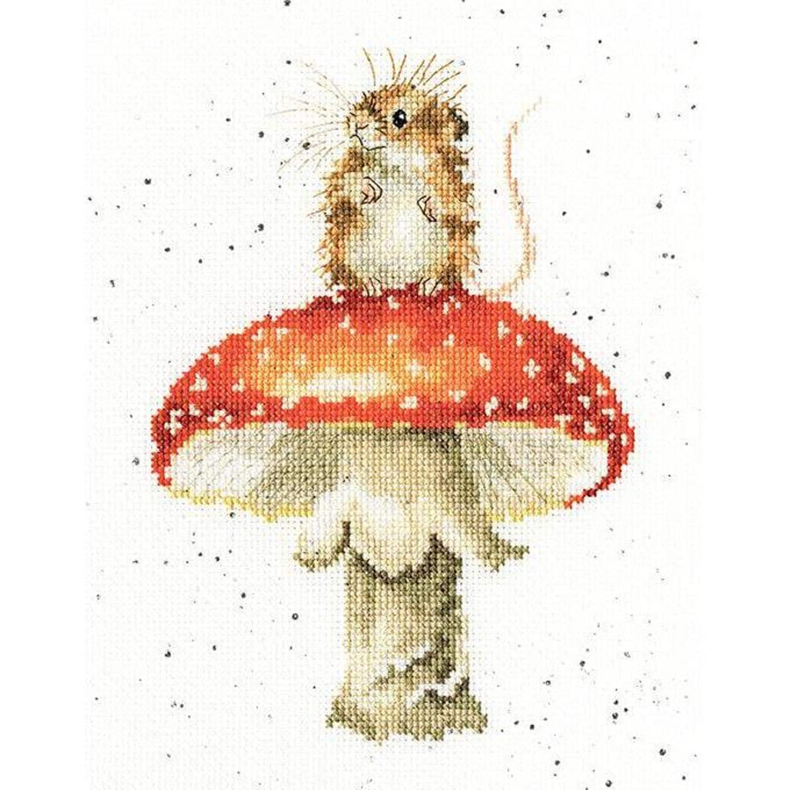 Bothy Threads He's A Fun-gi Counted Cross Stitch Kit