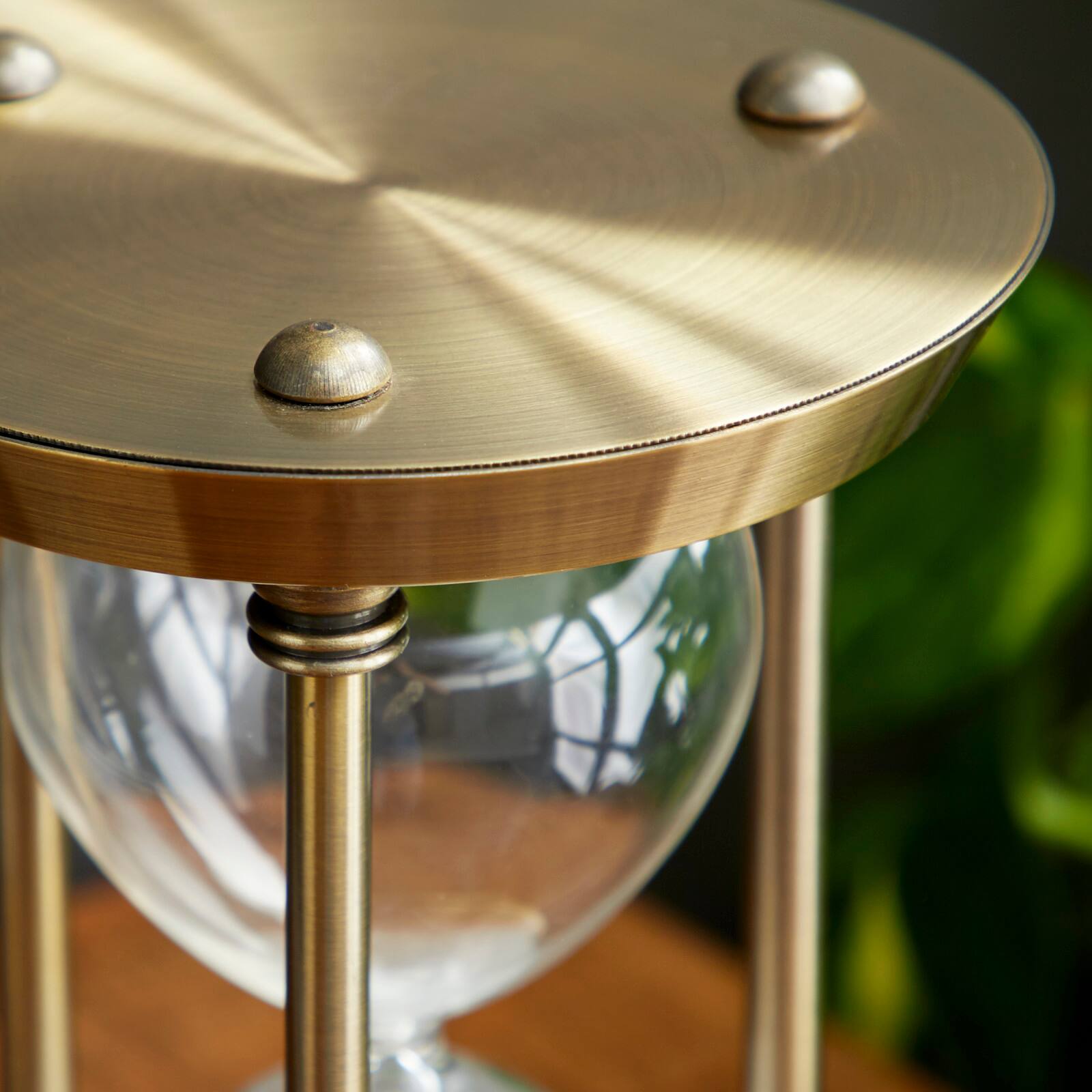 9'' Brass Metal Glam Timer