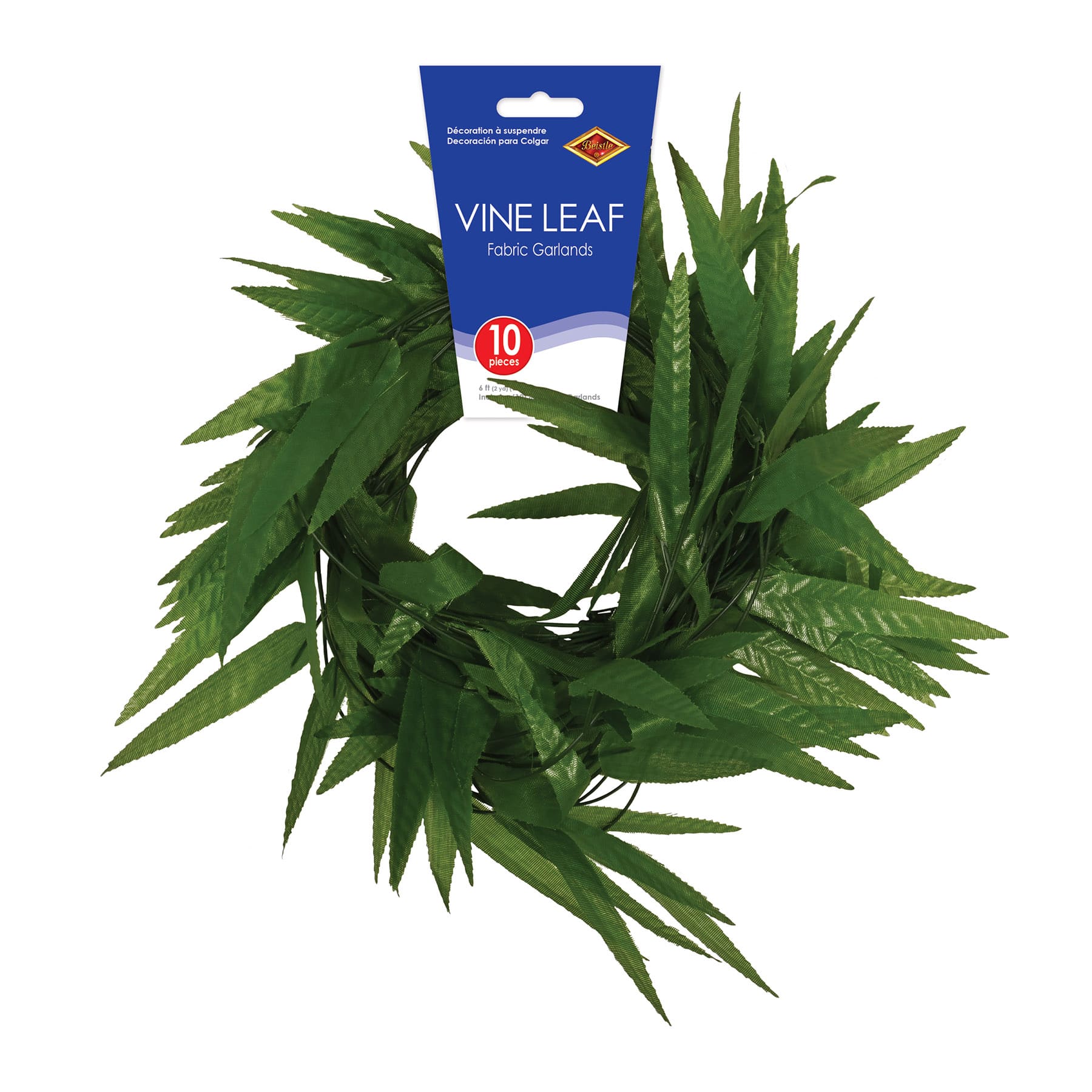 Beistle 6ft. Fabric Vine Leaf Garlands, 10ct.