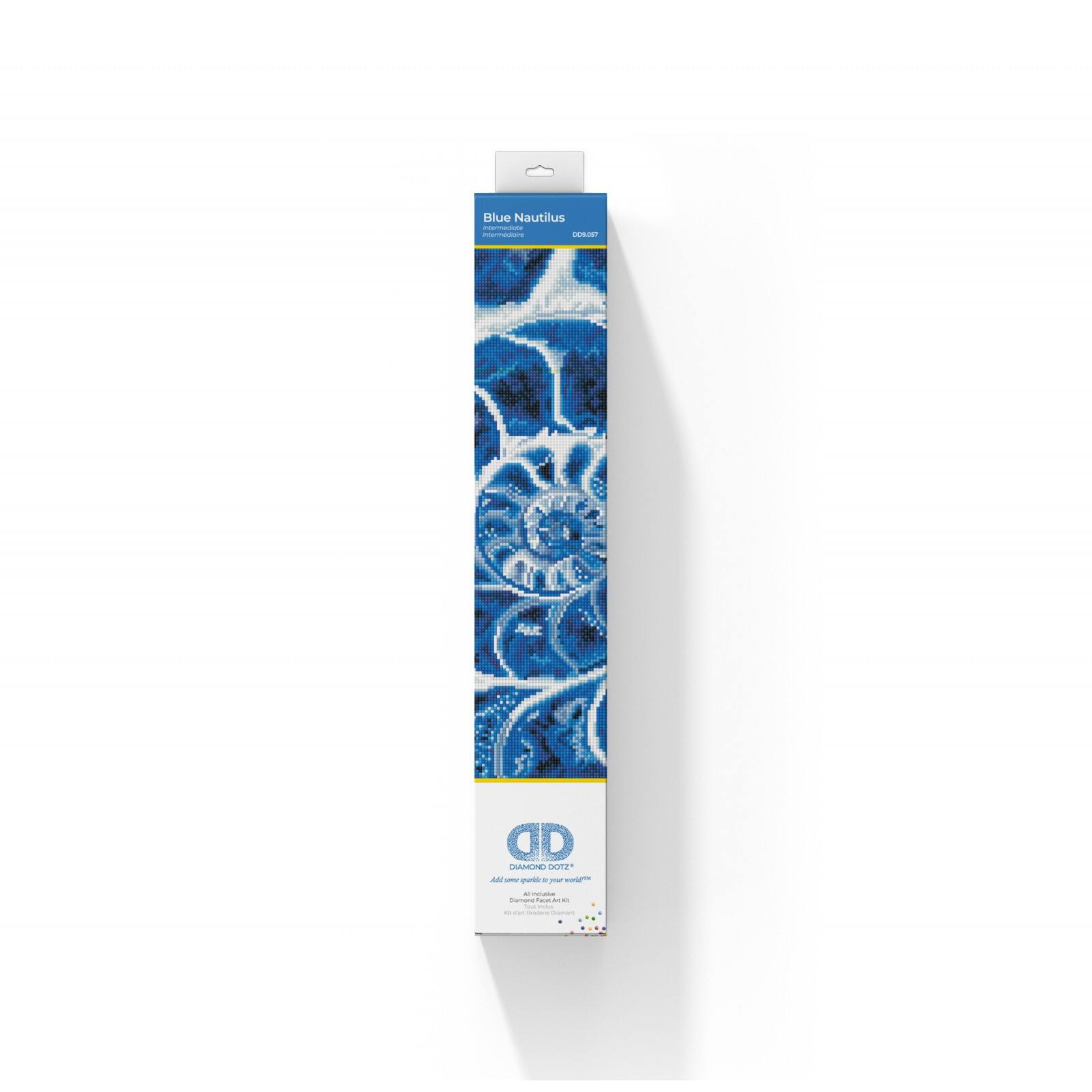 Diamond Dotz® Intermediate Blue Nautilus Diamond Facet Art Kit
