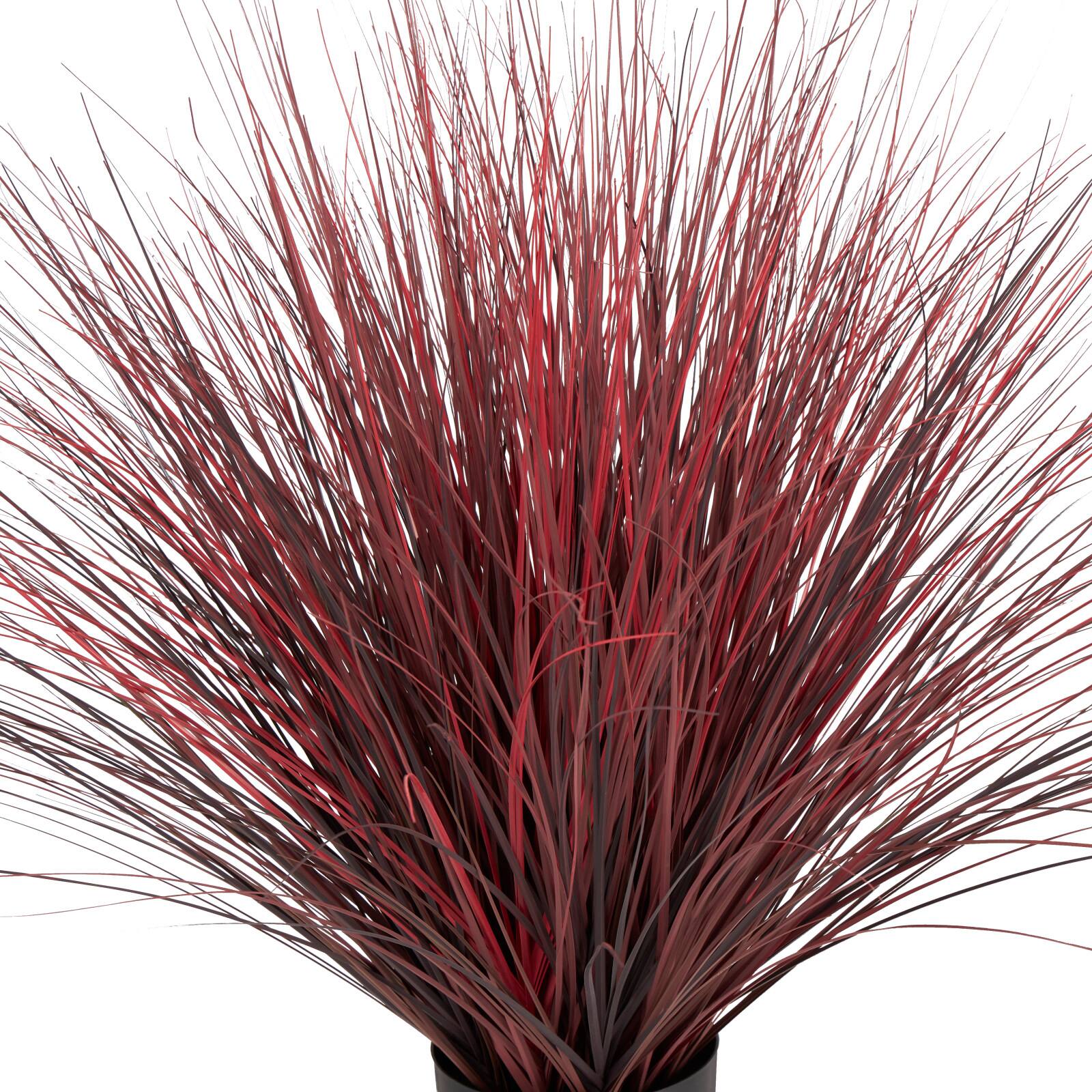 3ft. Potted Red Foliage Artificial Plant