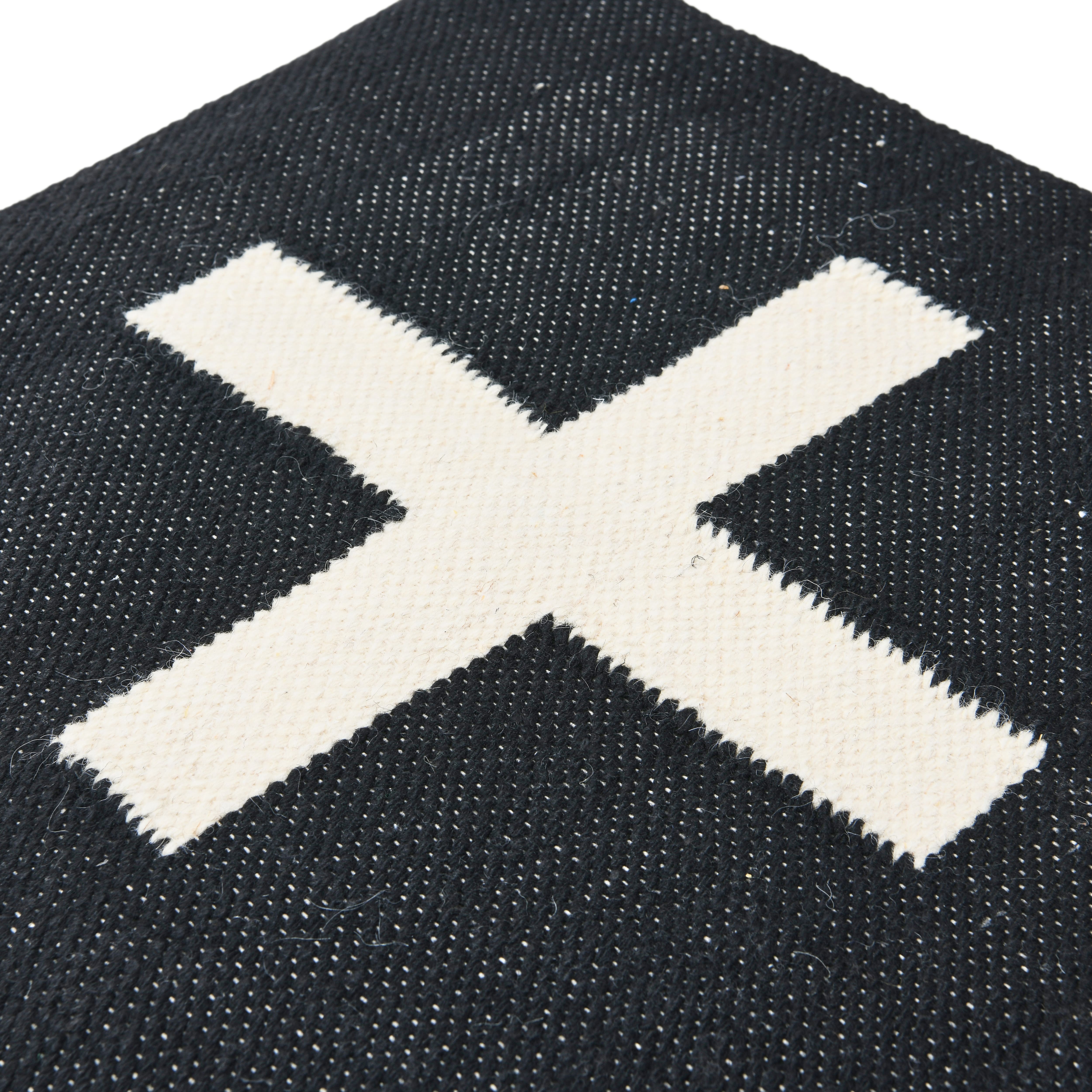 Hello Honey® 20" x 20" Swiss Cross Cotton Wool Throw Pillow