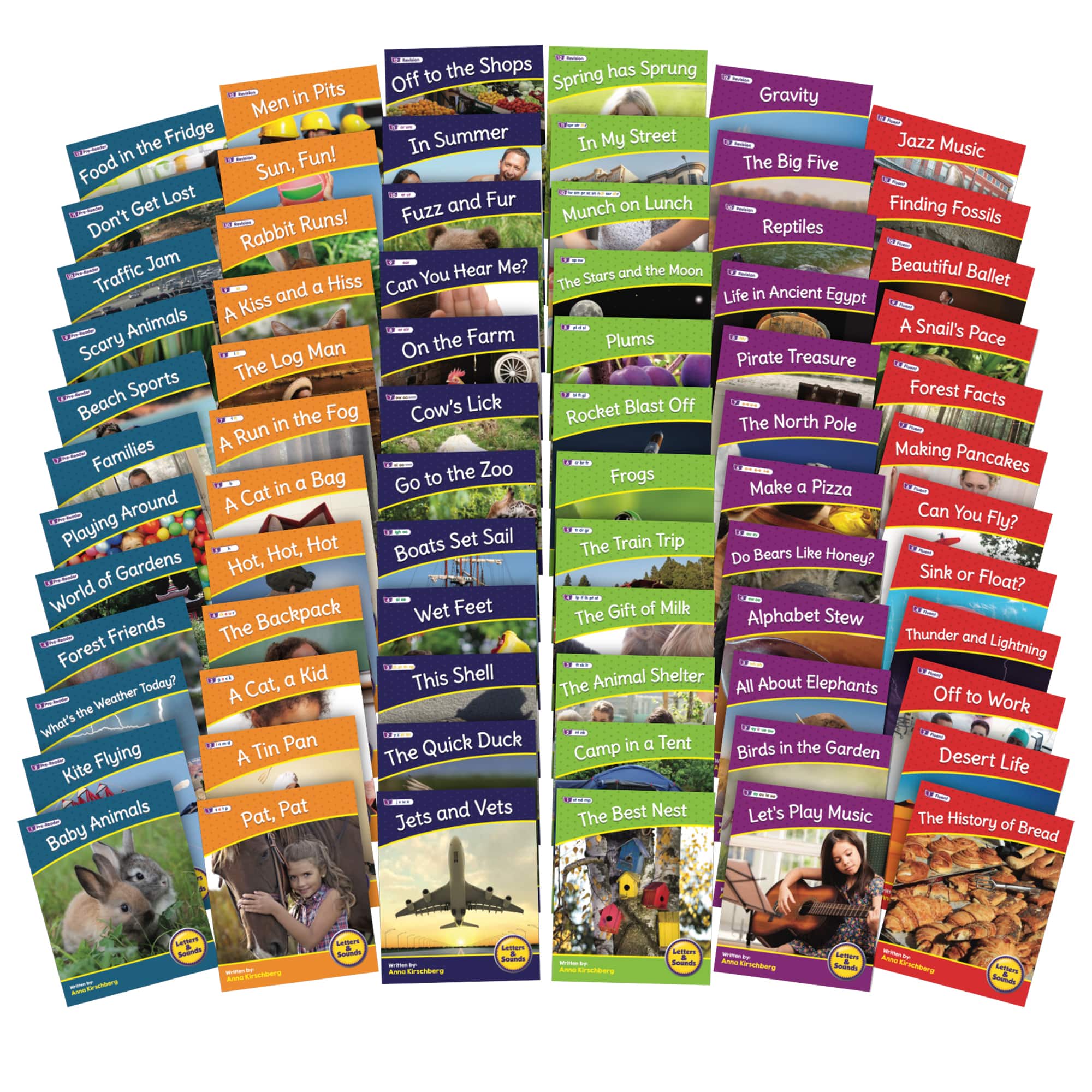 Junior Learning® Letters & Sounds Phase 2 Non-Fiction Boxed Set