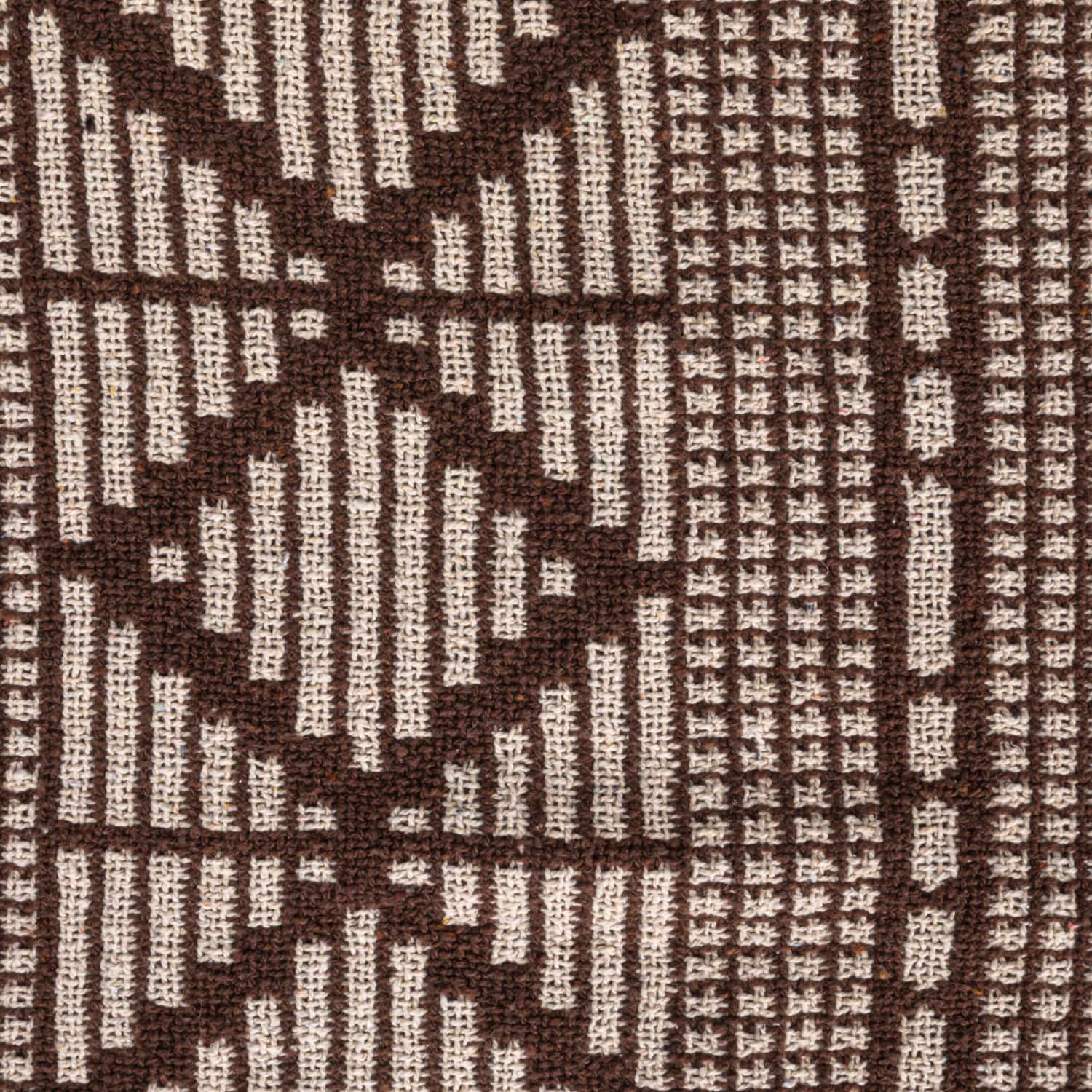 Hello Honey® Brown & Beige Diamond Soft Recycled Cotton Blend Throw