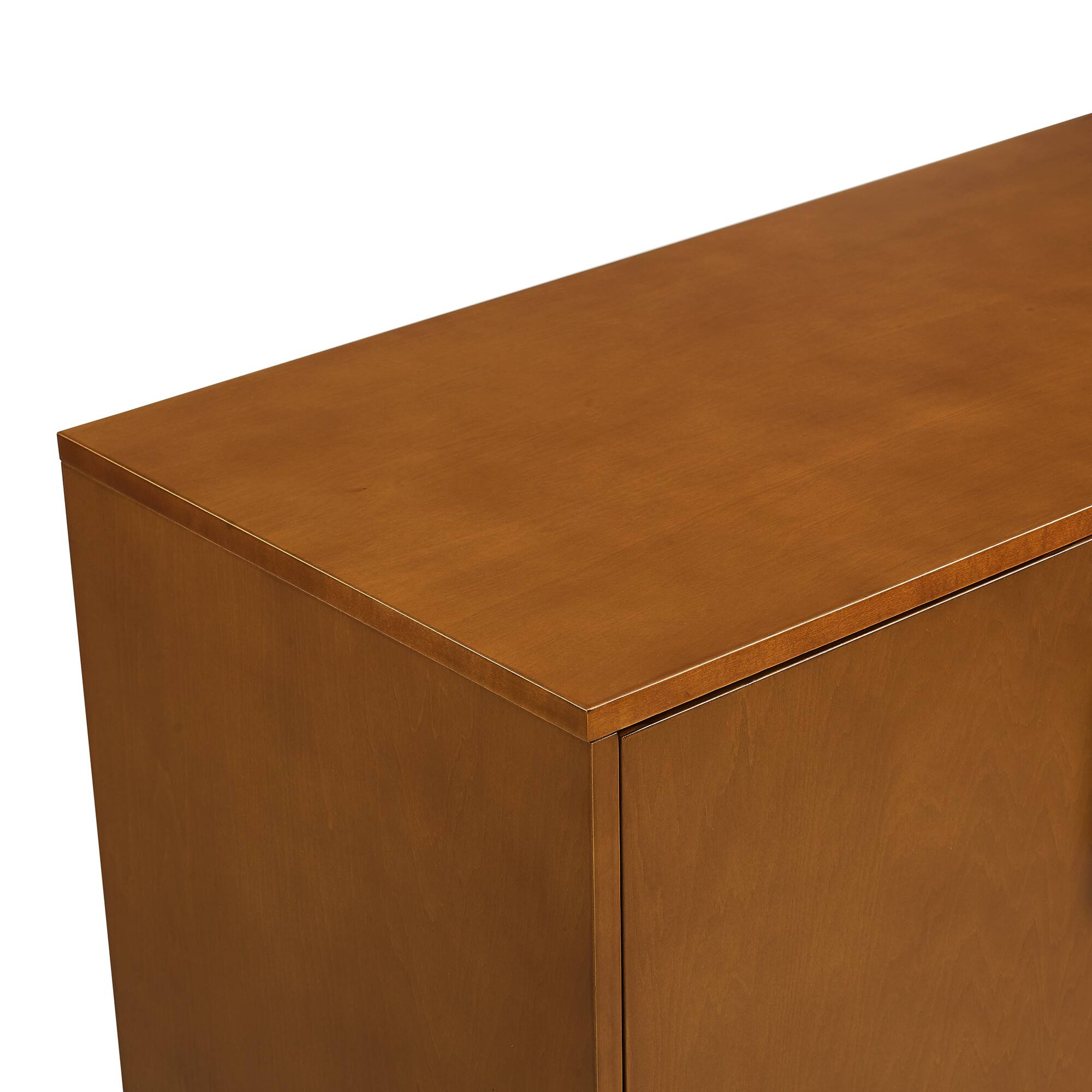 Walker Edison Acorn Mid-Century Modern Accent Cabinet