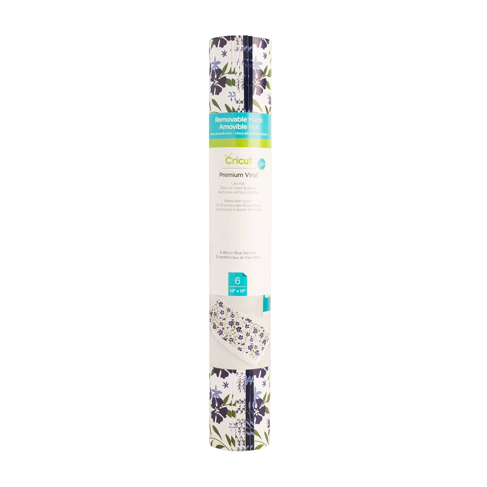 Cricut® Premium Vinyl™ Patterned Sampler, In Bloom Blue