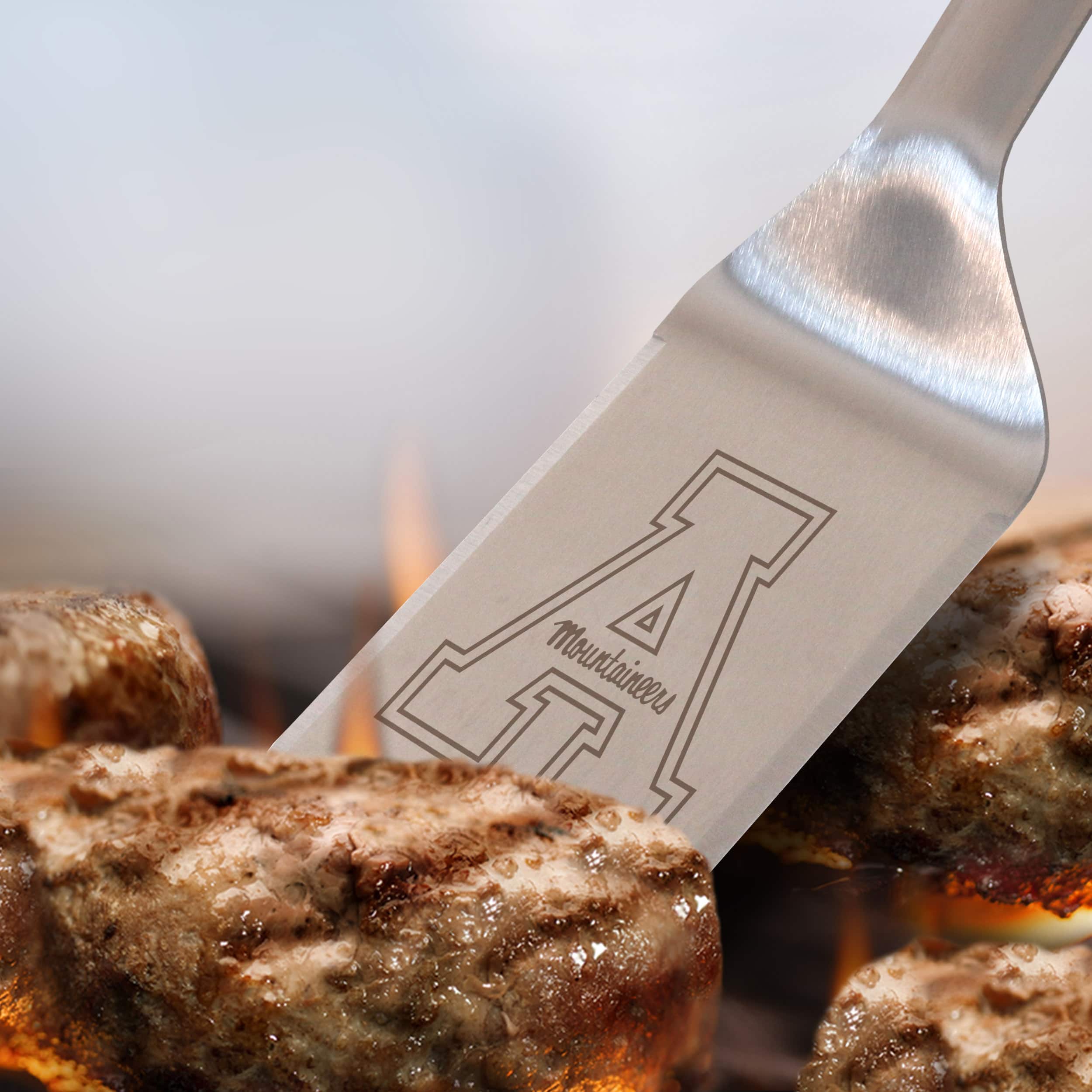NCAA Stainless Steel BBQ Spatula with Bottle Opener