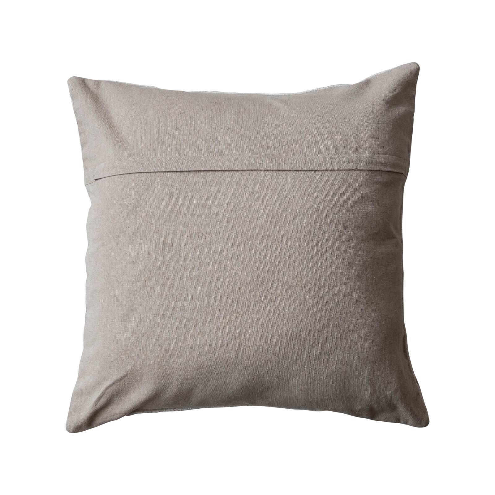 Hello Honey® 24" Gray & Brown Otomi Print Throw Pillow
