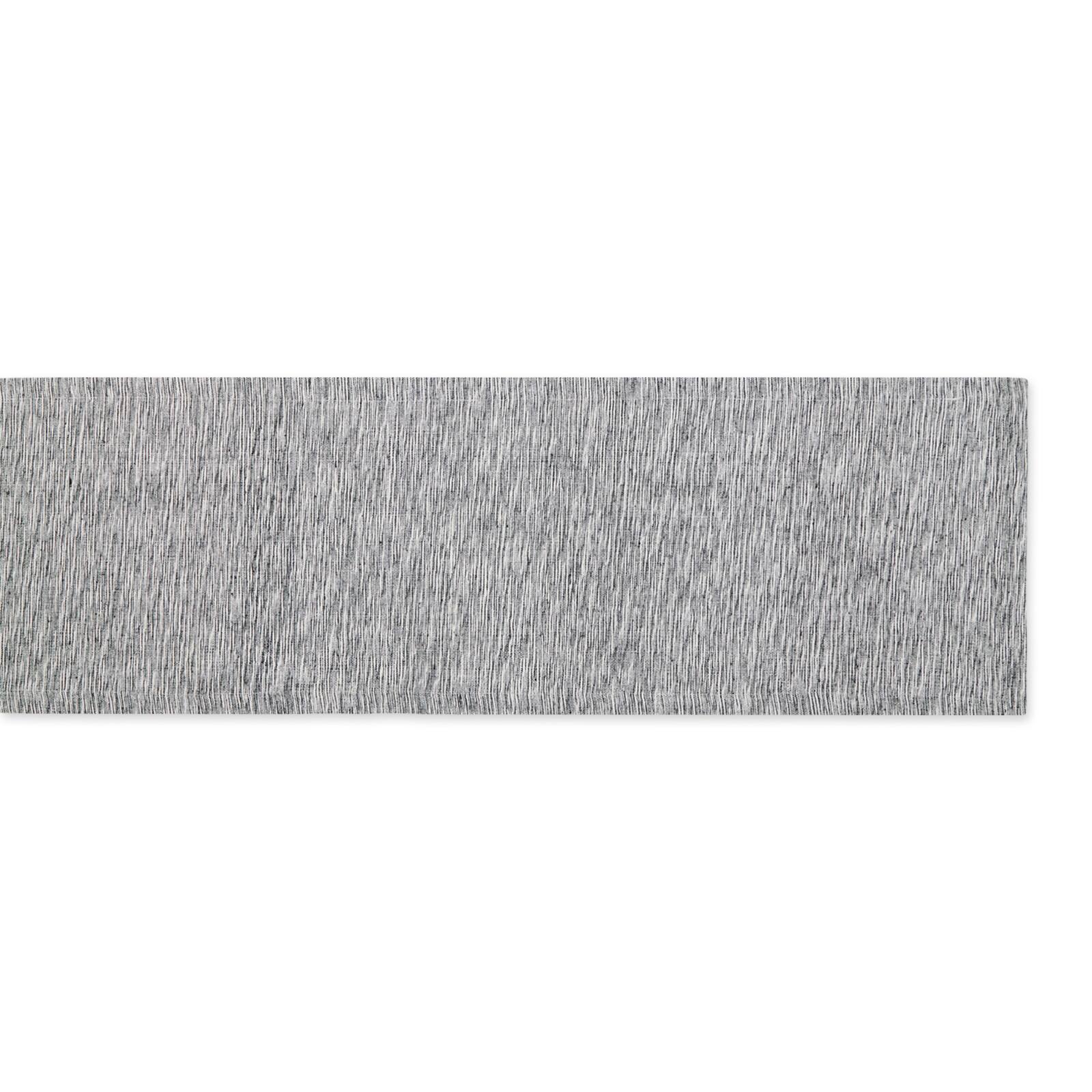 DII® 108" Tonal Recycled Cotton Slubby Rib Table Runner