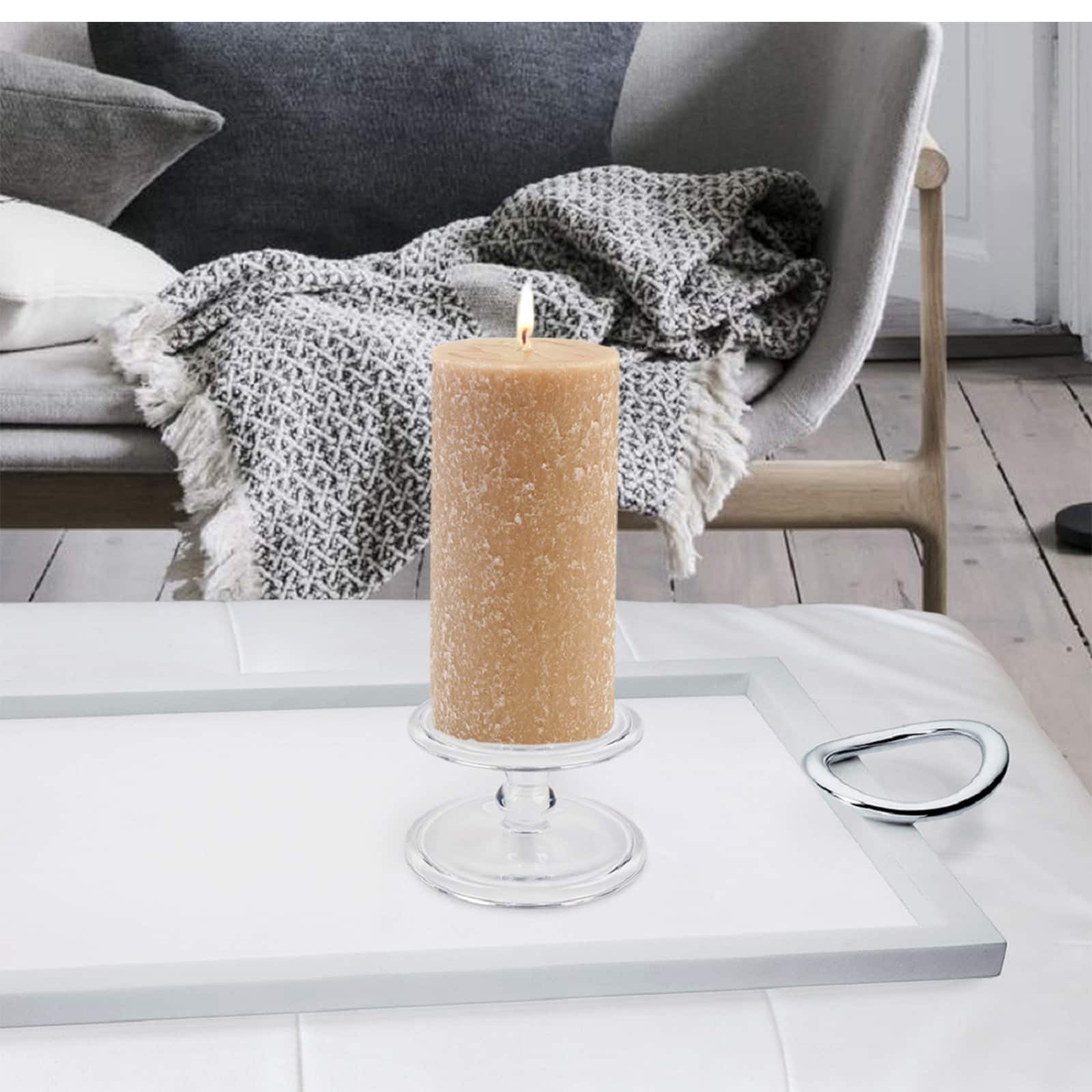 Root Candles 3" x 6" Unscented Timberline™ Pillar Candle