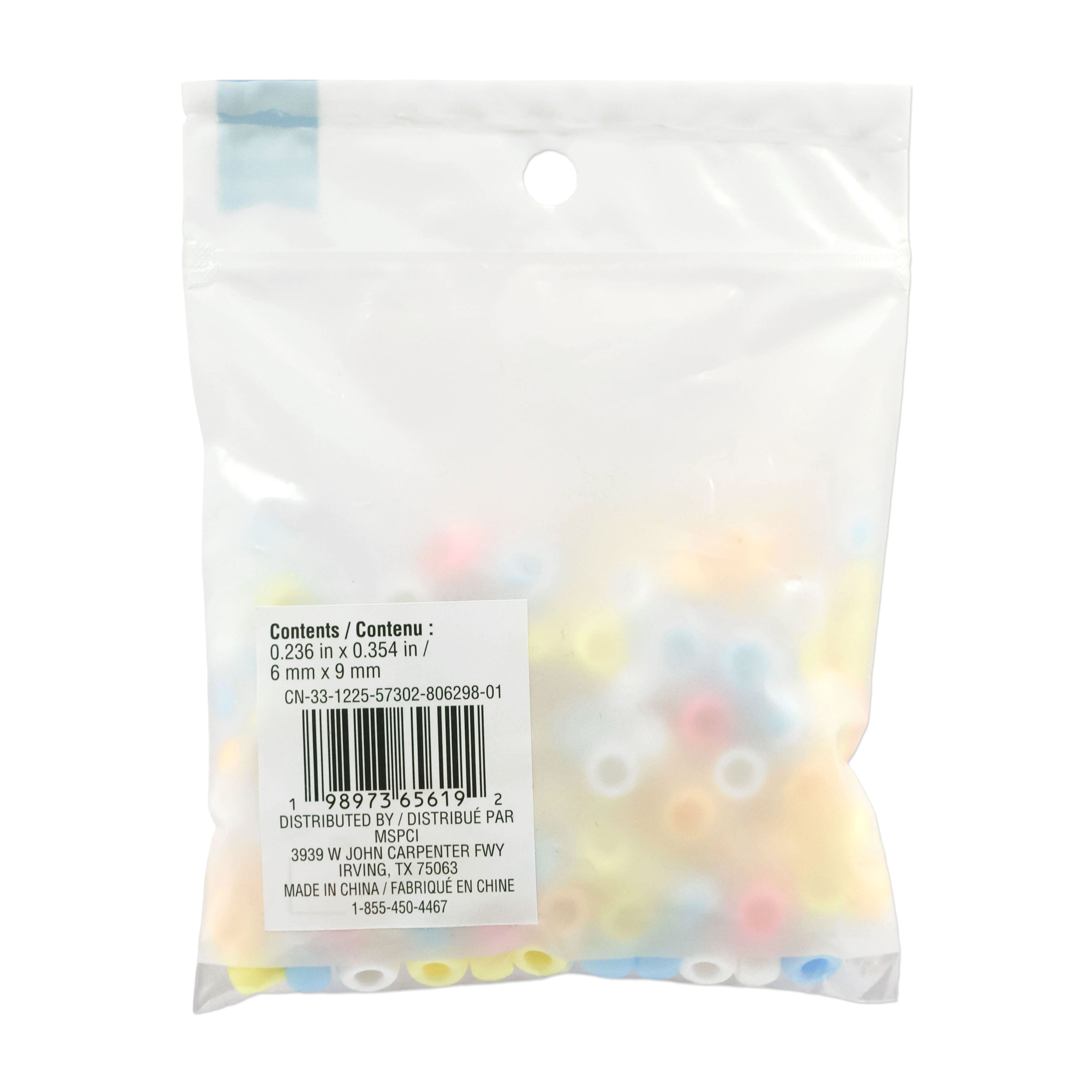 6mm x 9mm Pony Beads, 190ct. by Creatology™