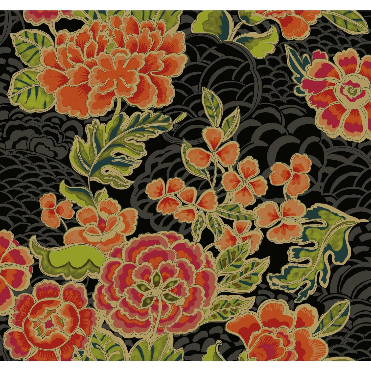 RoomMates Zen Garden Peel & Stick Wallpaper