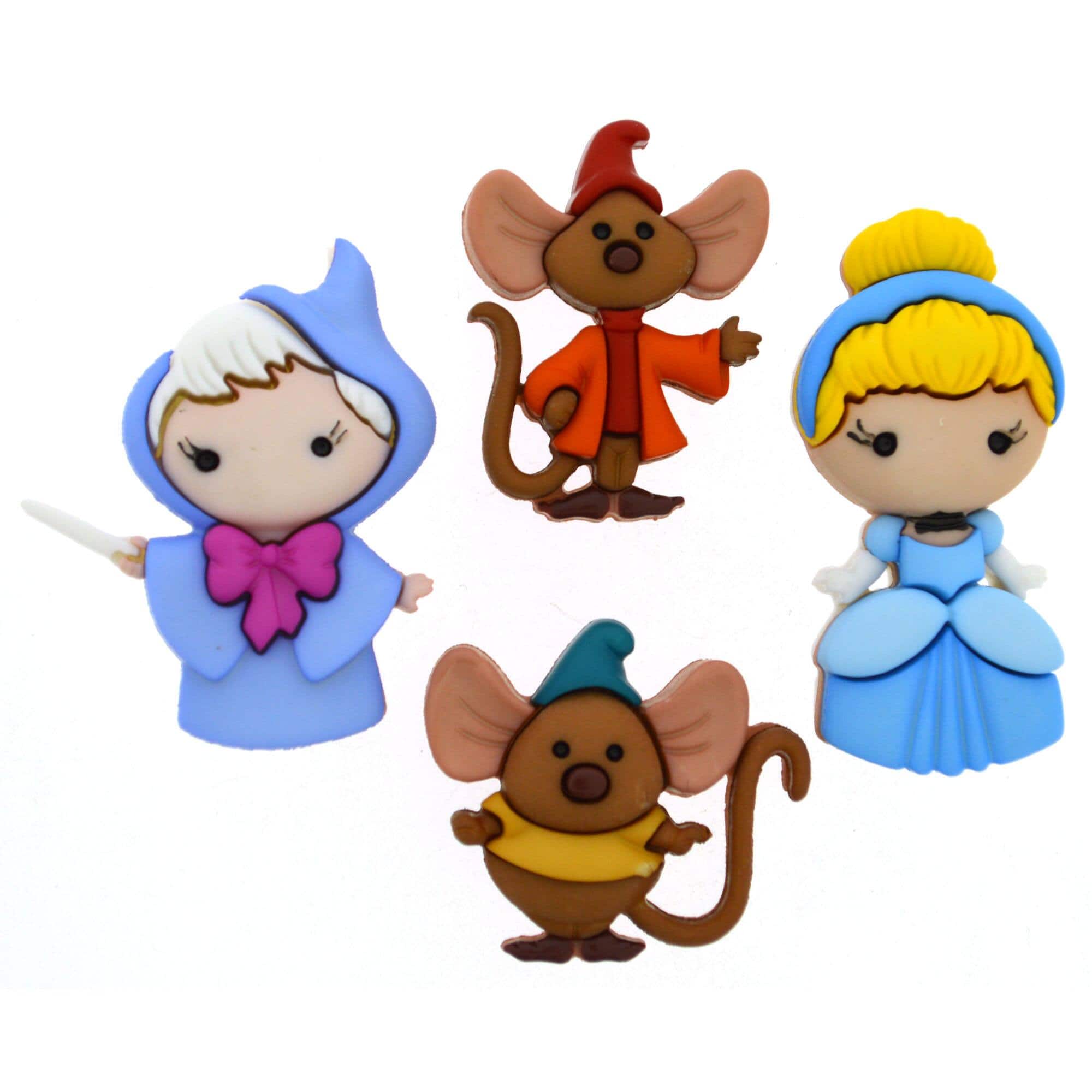 Disney® Cinderella Button Set