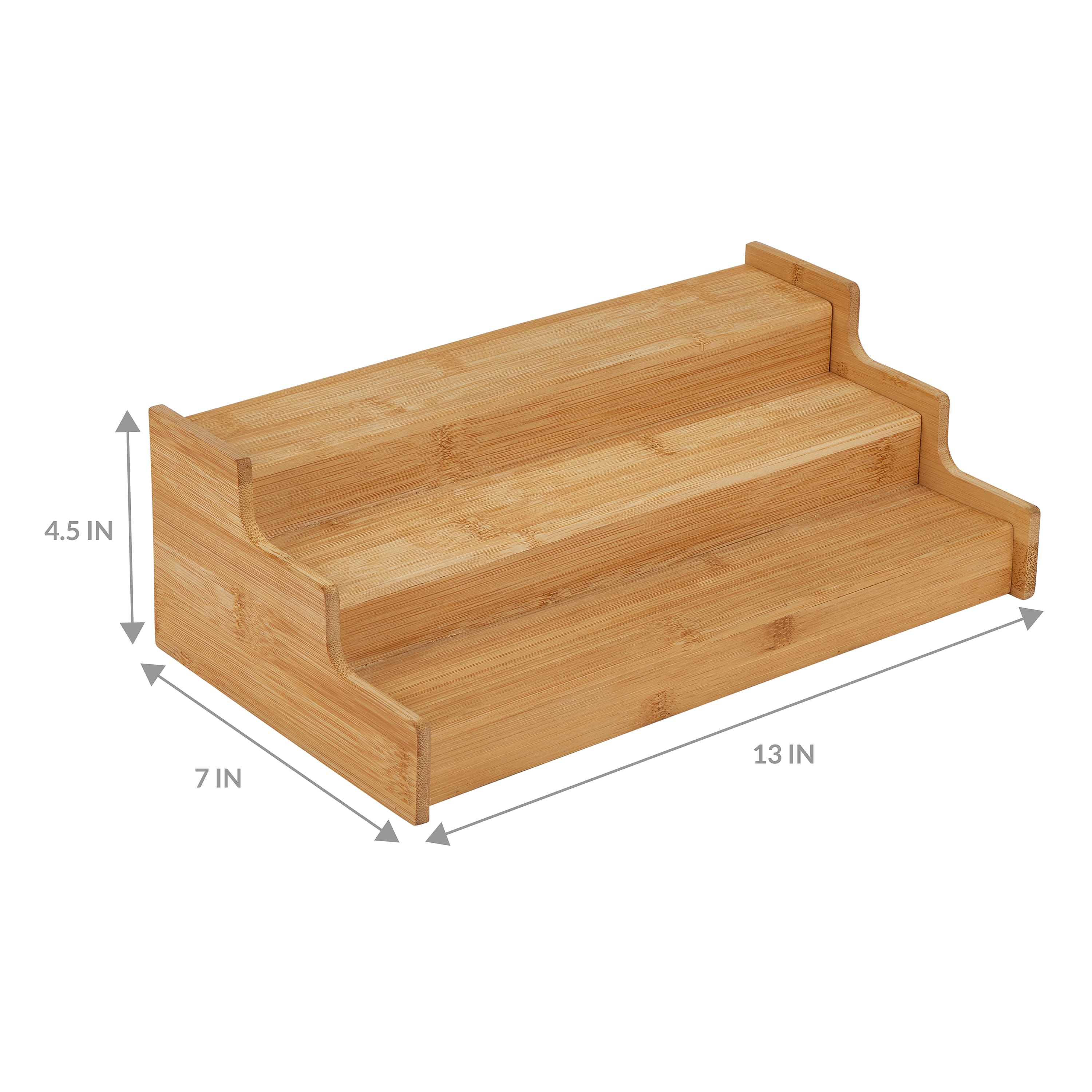 Kitchen Details Bamboo Expandable Spice Rack