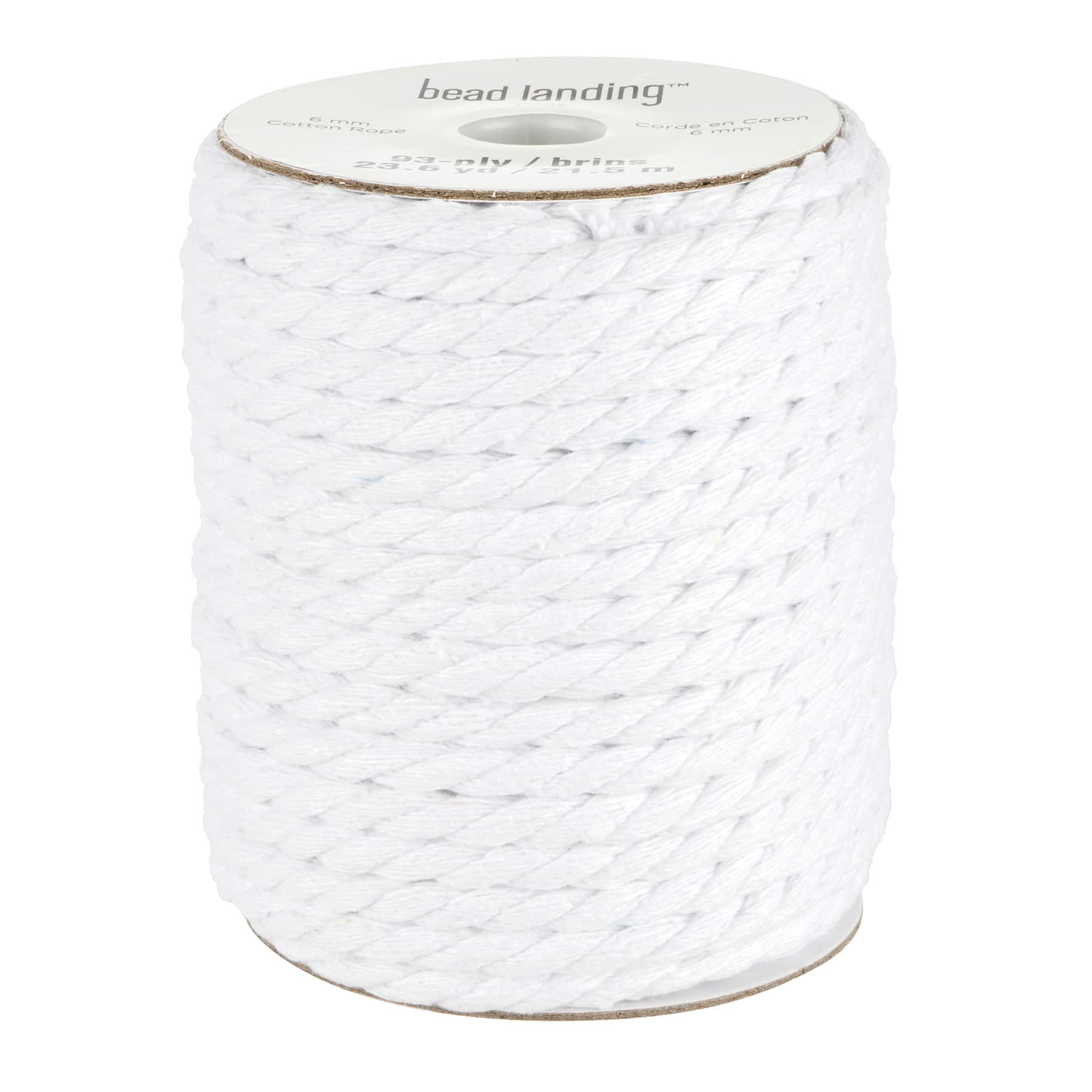 6 Pack: White Macramé Cording, 23.6yd. by Bead Landing™