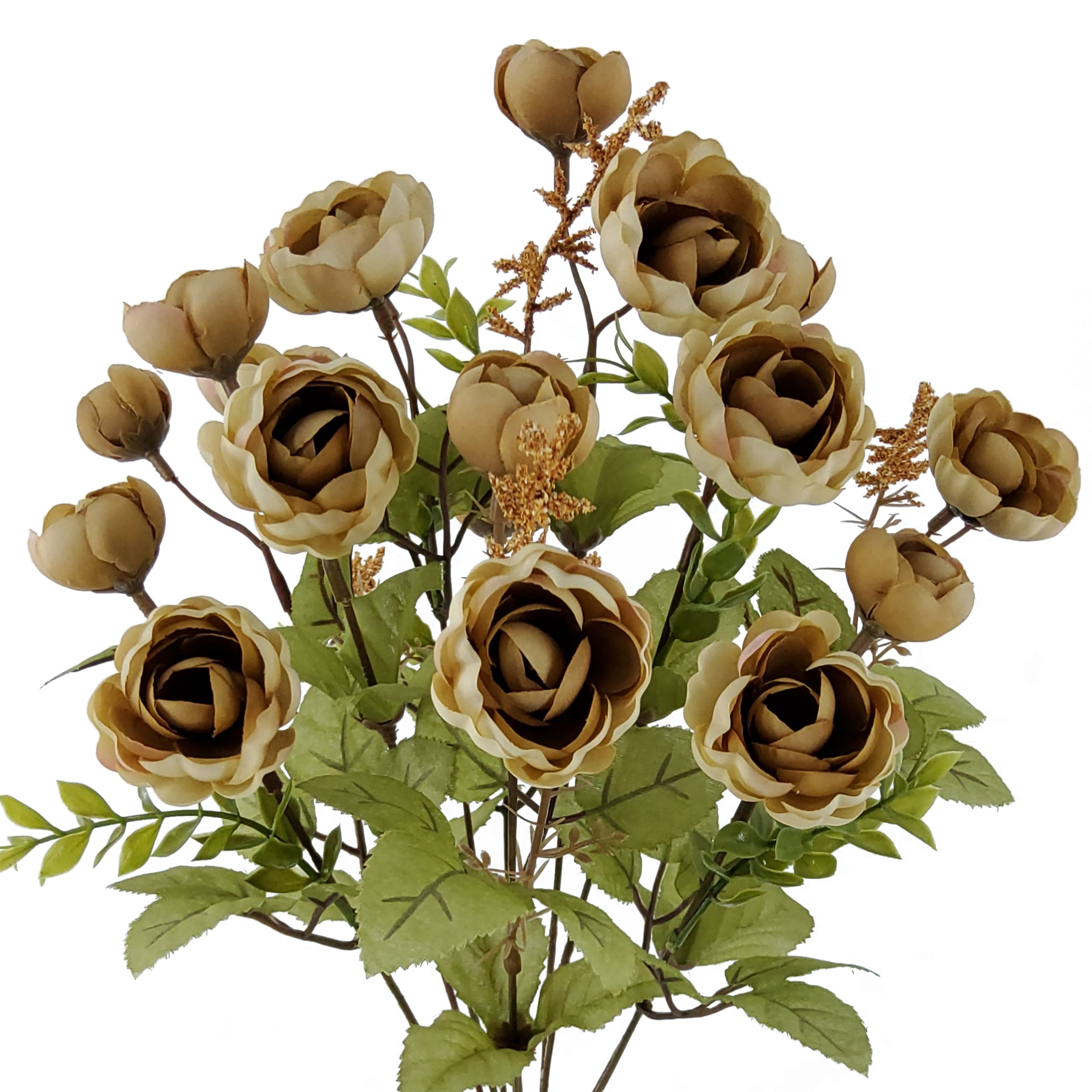 18" Ranunculus Bush by Ashland